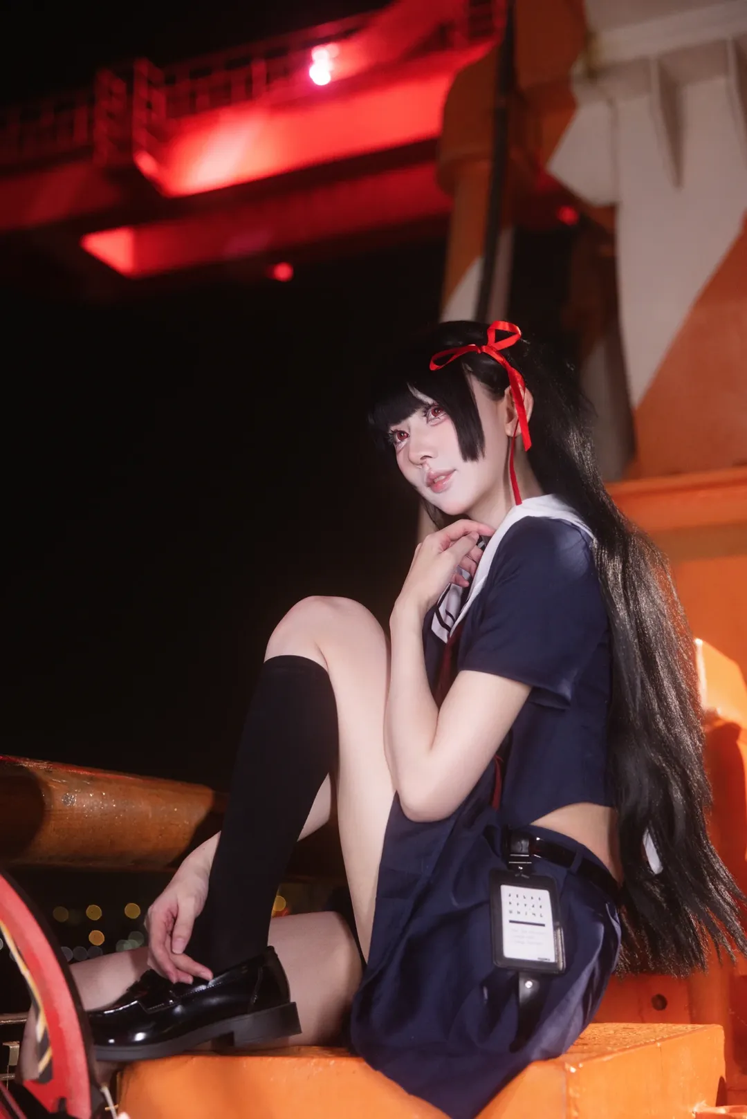 【千咲cos】鸣潮夜景氛围感正片记录 - 第 2 张