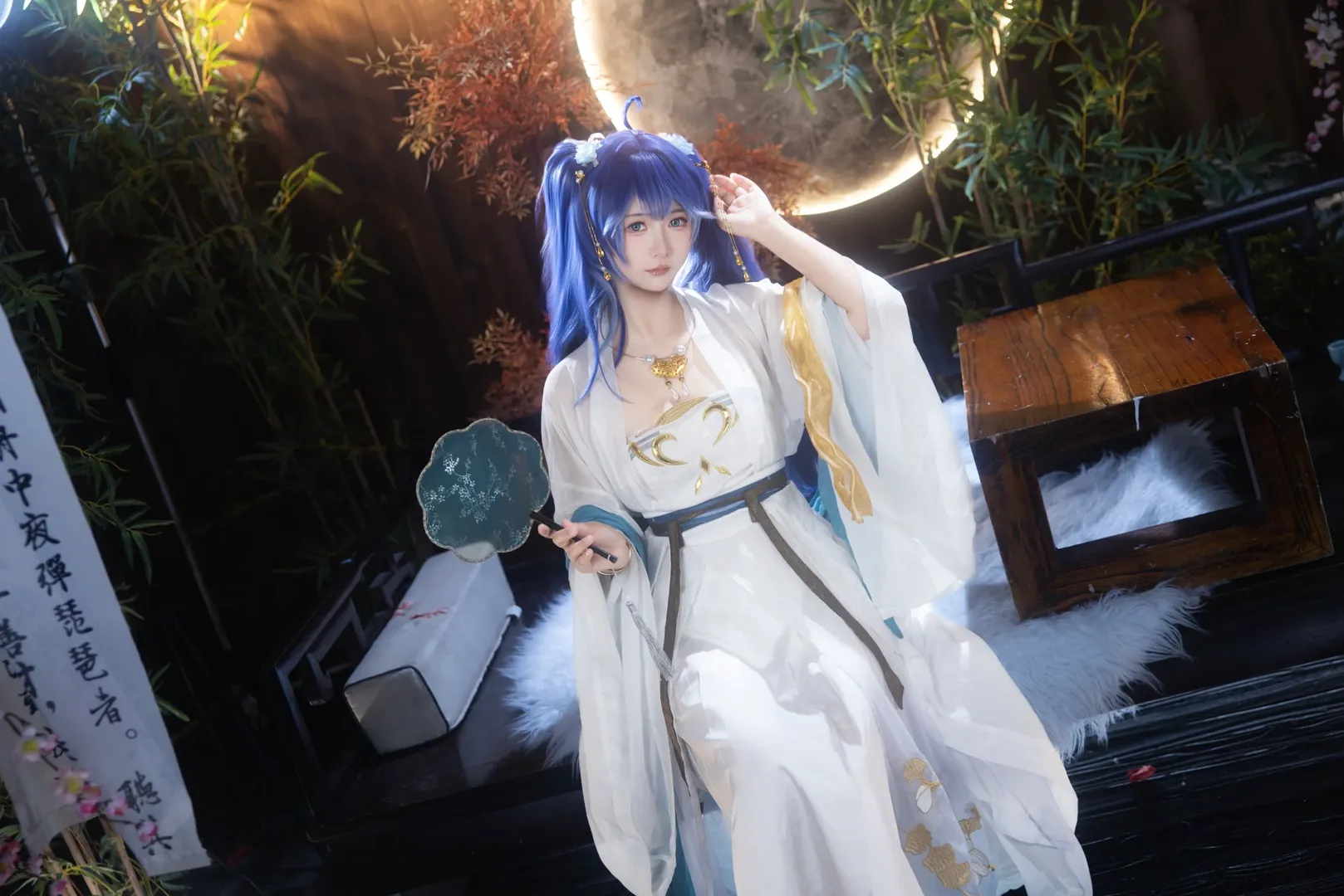 【尤诺cos】鸣潮永庆坊古风实景拍摄 - 第 7 张