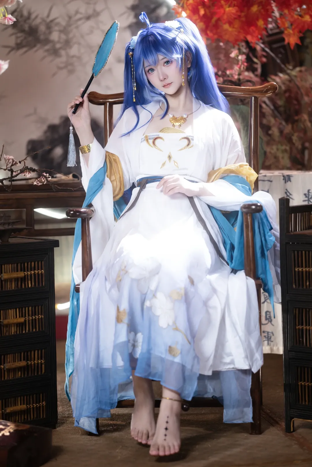 【尤诺cos】鸣潮永庆坊汉服系列正片 - 第 2 张