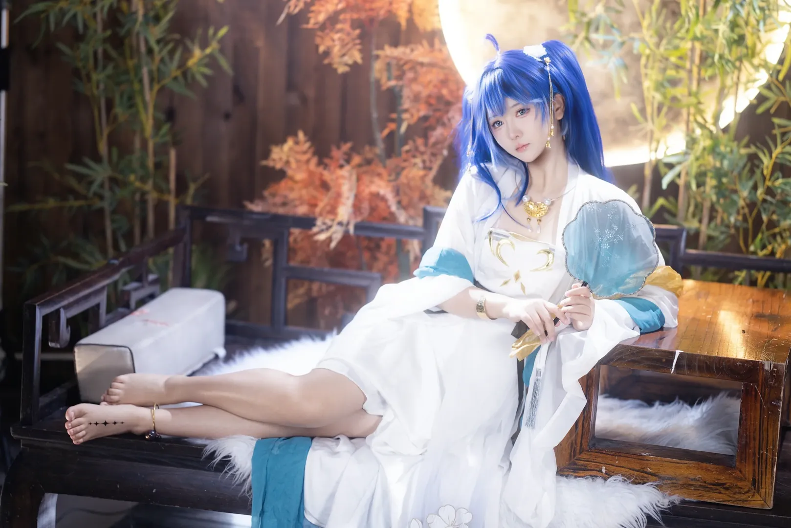 【尤诺cos】鸣潮永庆坊汉服系列正片 - 第 5 张