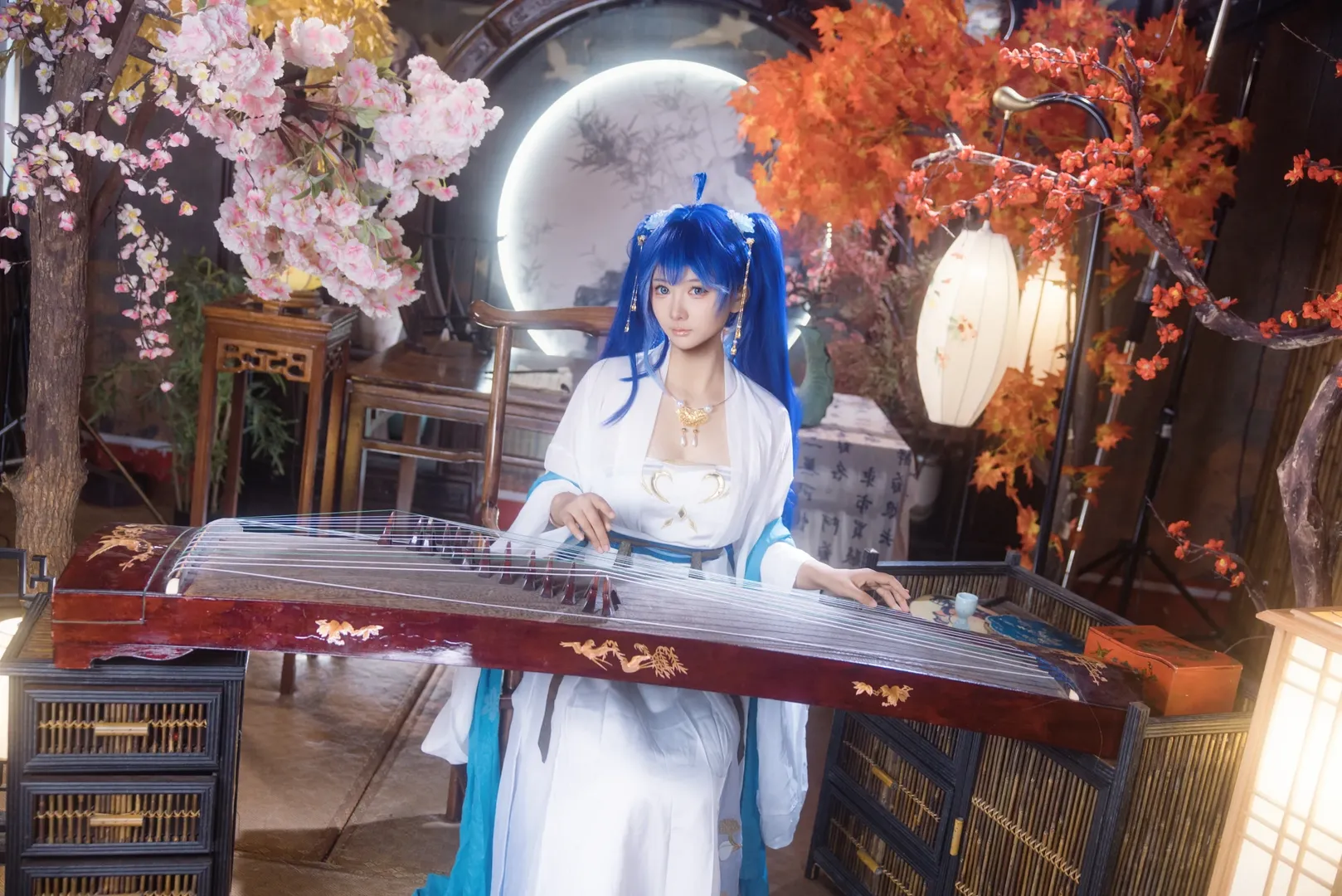 【尤诺cos】鸣潮永庆坊汉服系列正片 - 第 7 张