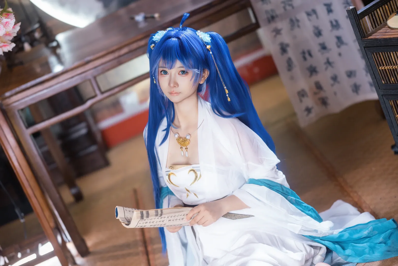 【尤诺cos】鸣潮永庆坊汉服系列正片 - 第 8 张