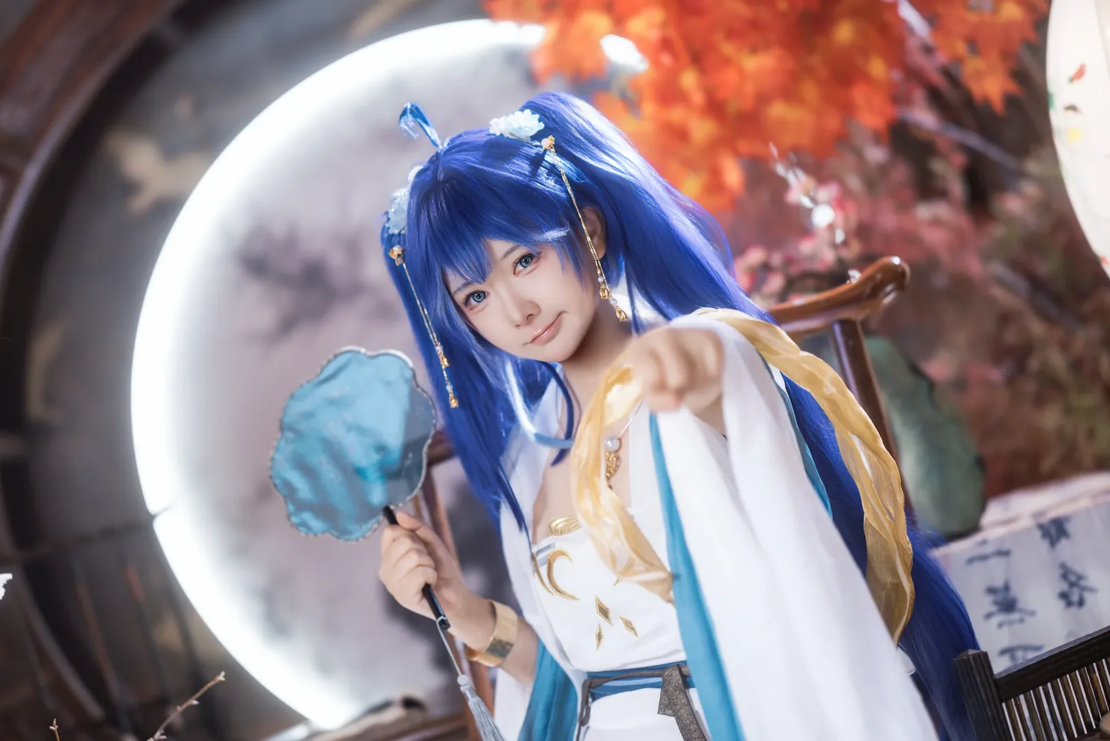 【尤诺cos】鸣潮永庆坊汉服系列正片 - 第 9 张