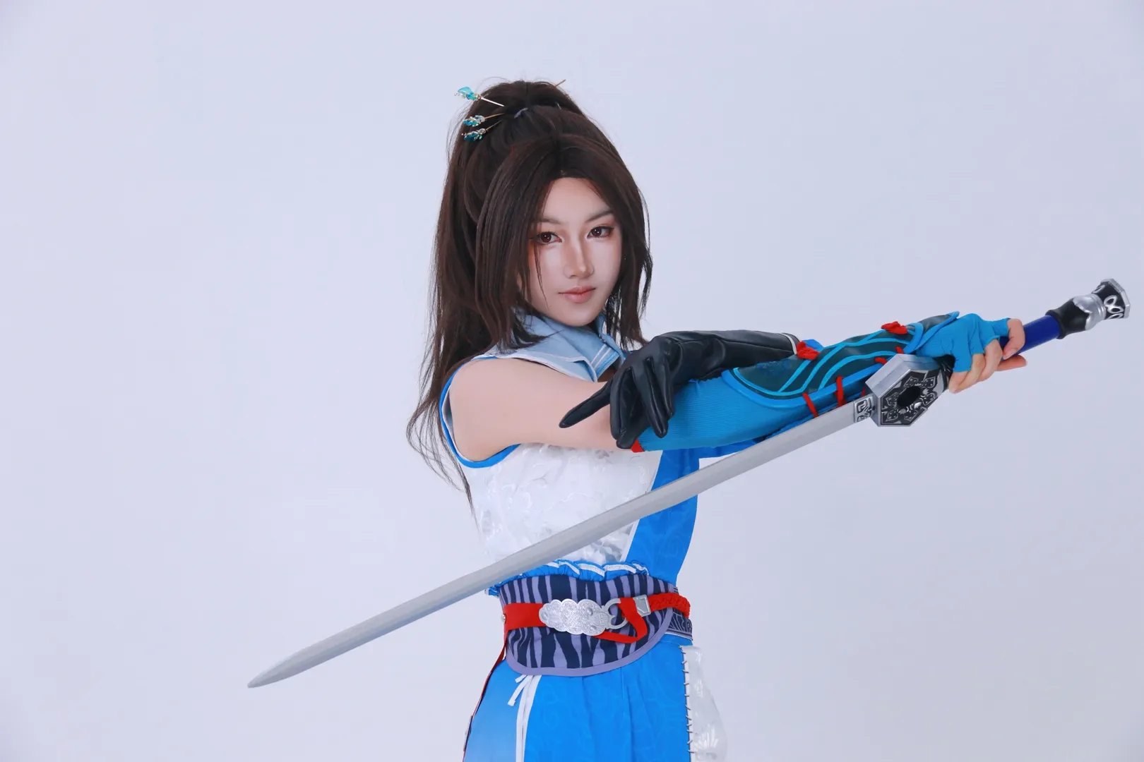【姬如雪cos】画江湖之不良人，执剑江湖的侠女 - 第 4 张