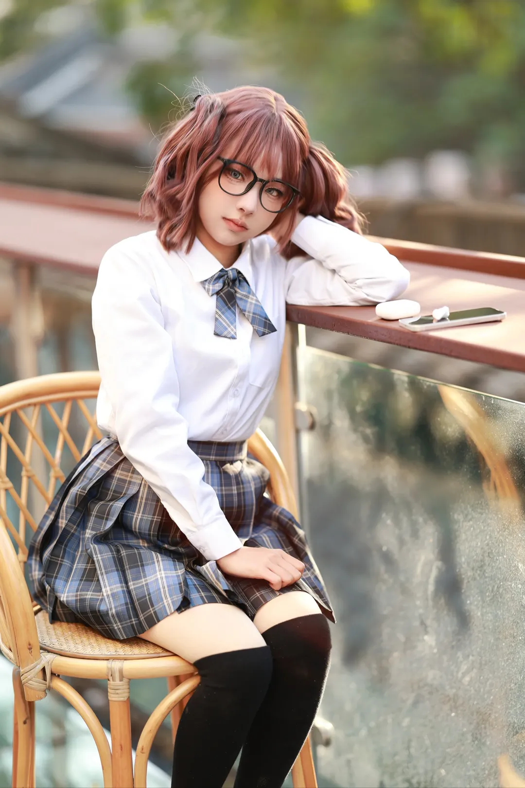 【钻石星尘hina cos】哭泣少女乐队，夜场街头与校园黑丝的日常私设