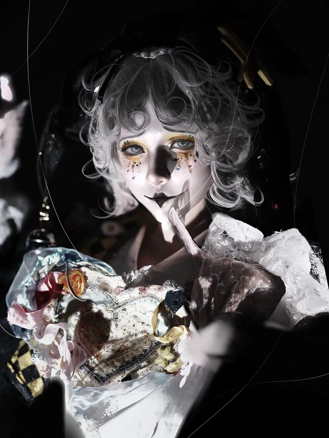 【默剧艺人cos】第五人格哥特风妆容，好戏开场 - 第 2 张