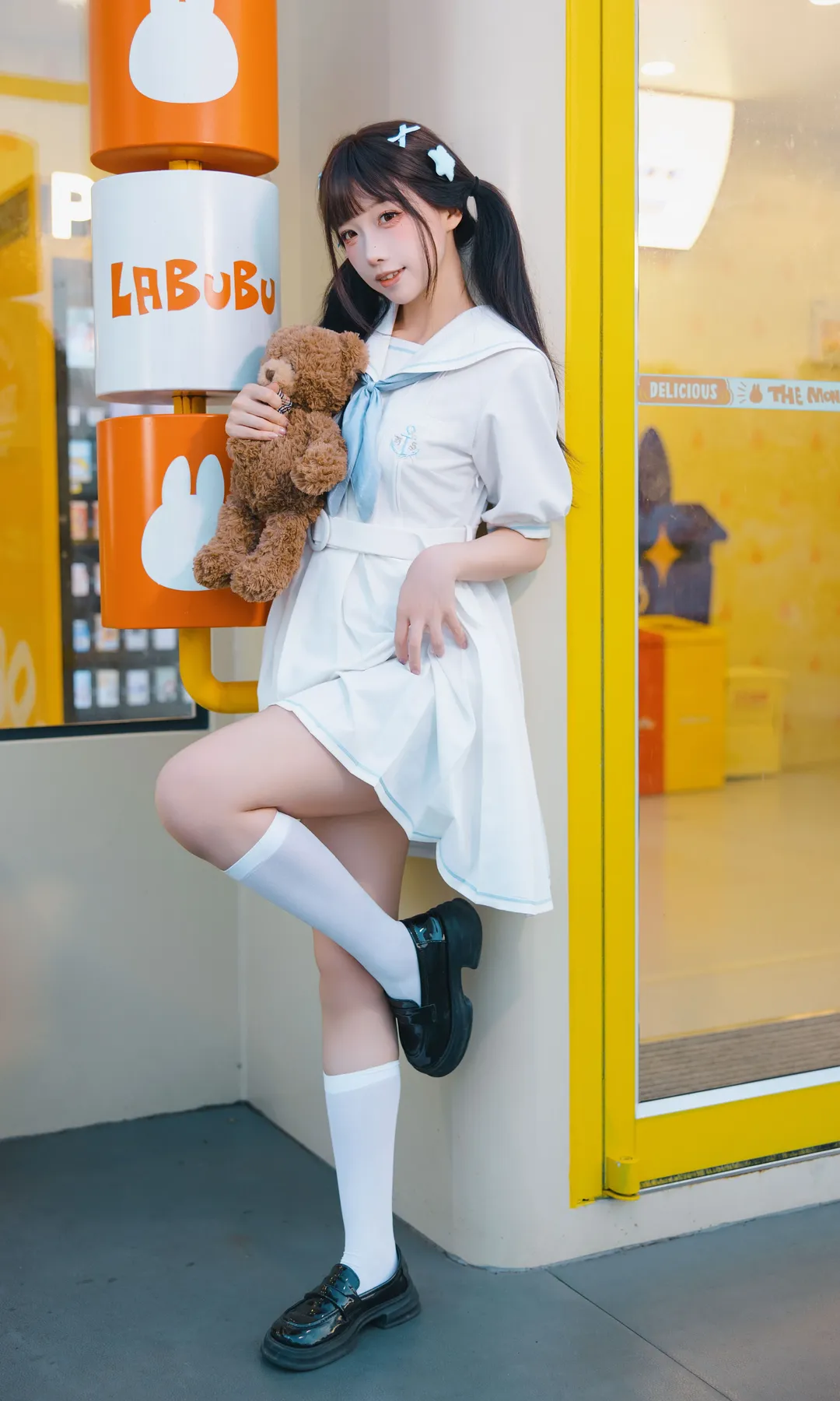 夏天的冰激凌 日系小清新元气少女二次元摄影 - 第 5 张
