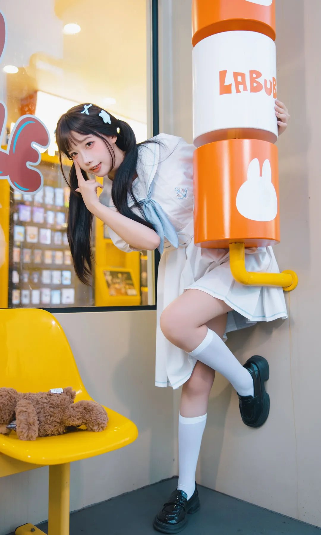 夏天的冰激凌 日系小清新元气少女二次元摄影 - 第 6 张