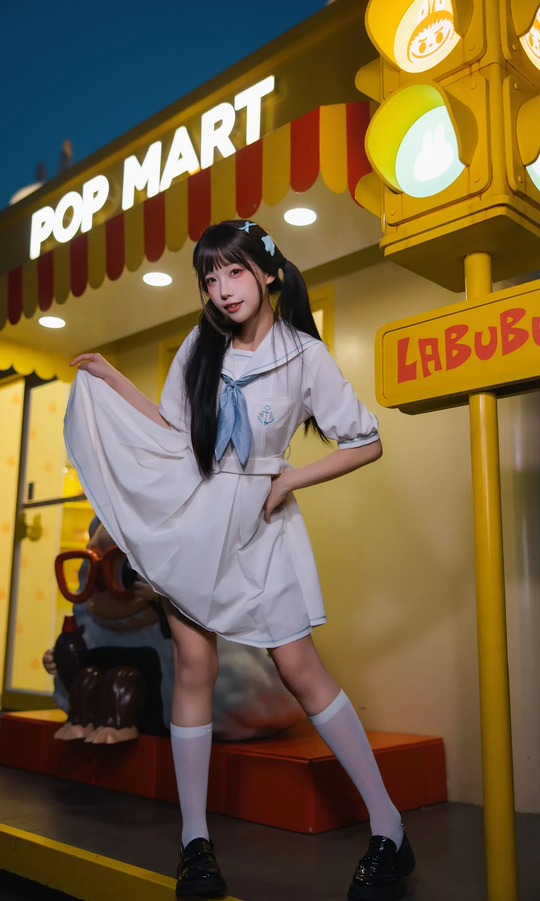 夏天的冰激凌 日系小清新元气少女二次元摄影 - 第 9 张