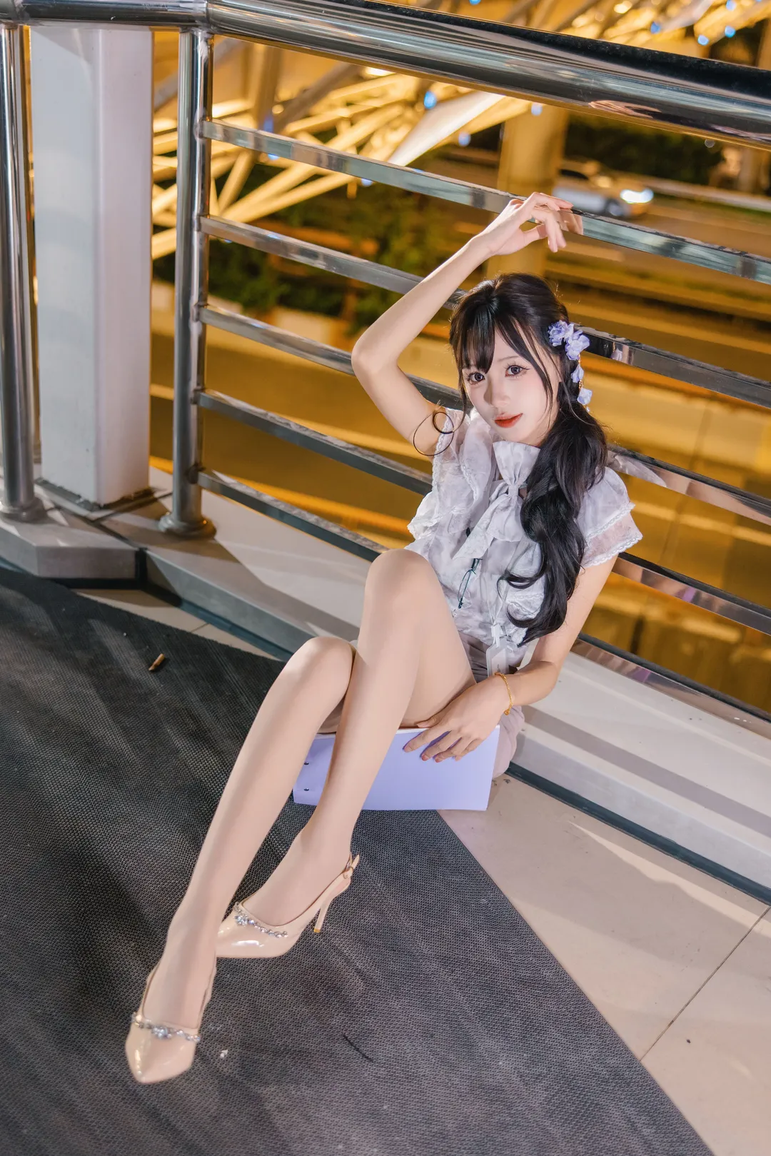 加班OL制服夜景外拍 二次元走进现实的一天 - 第 10 张