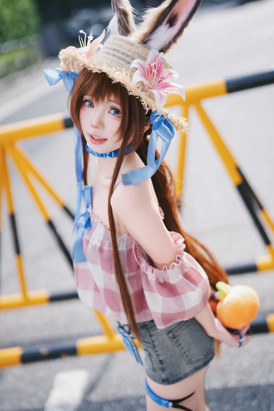 【阿米婭cos】明日方舟夏活萌兔的漫展場照 - 第 4 張