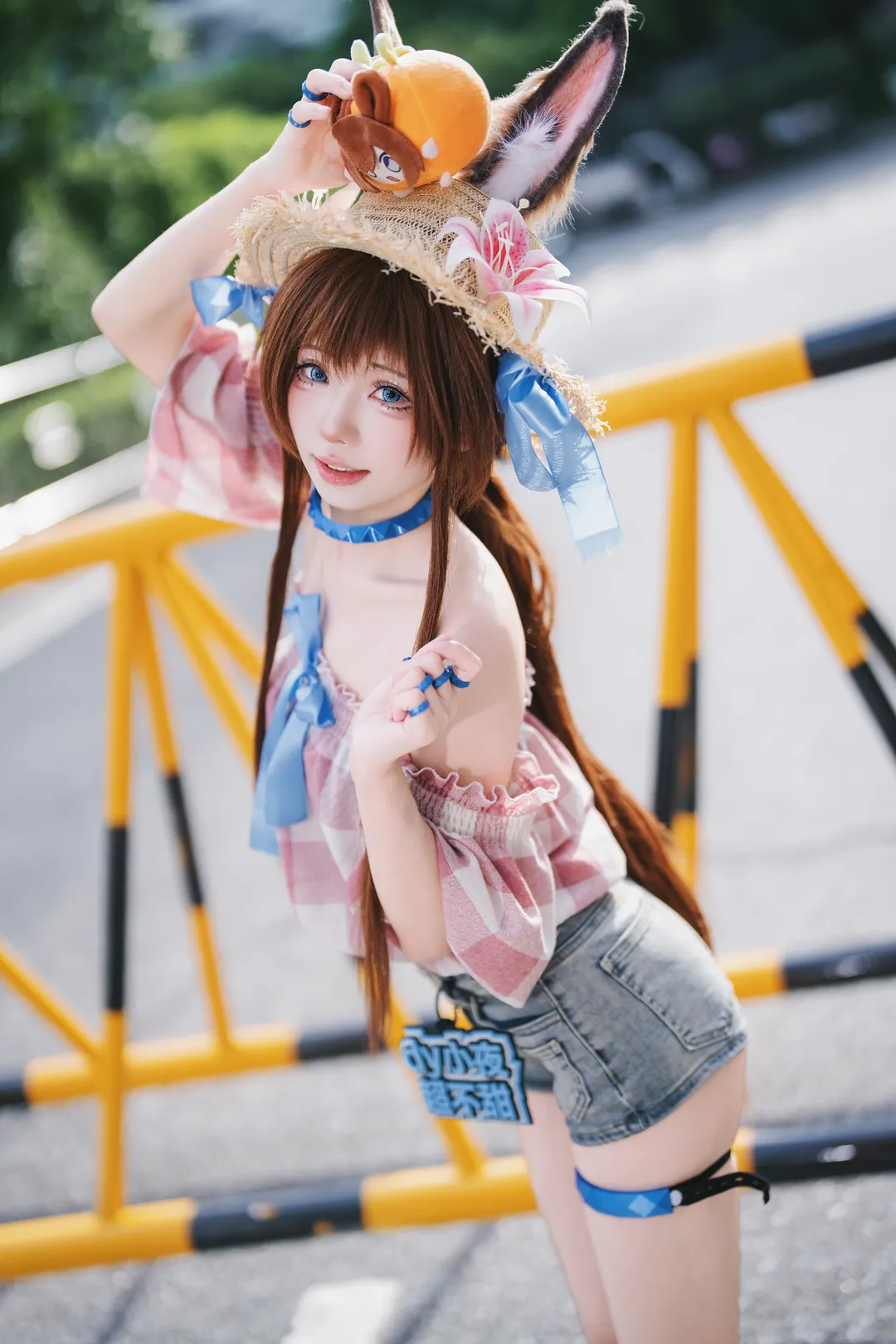 【阿米婭cos】明日方舟夏活萌兔的漫展場照 - 第 6 張