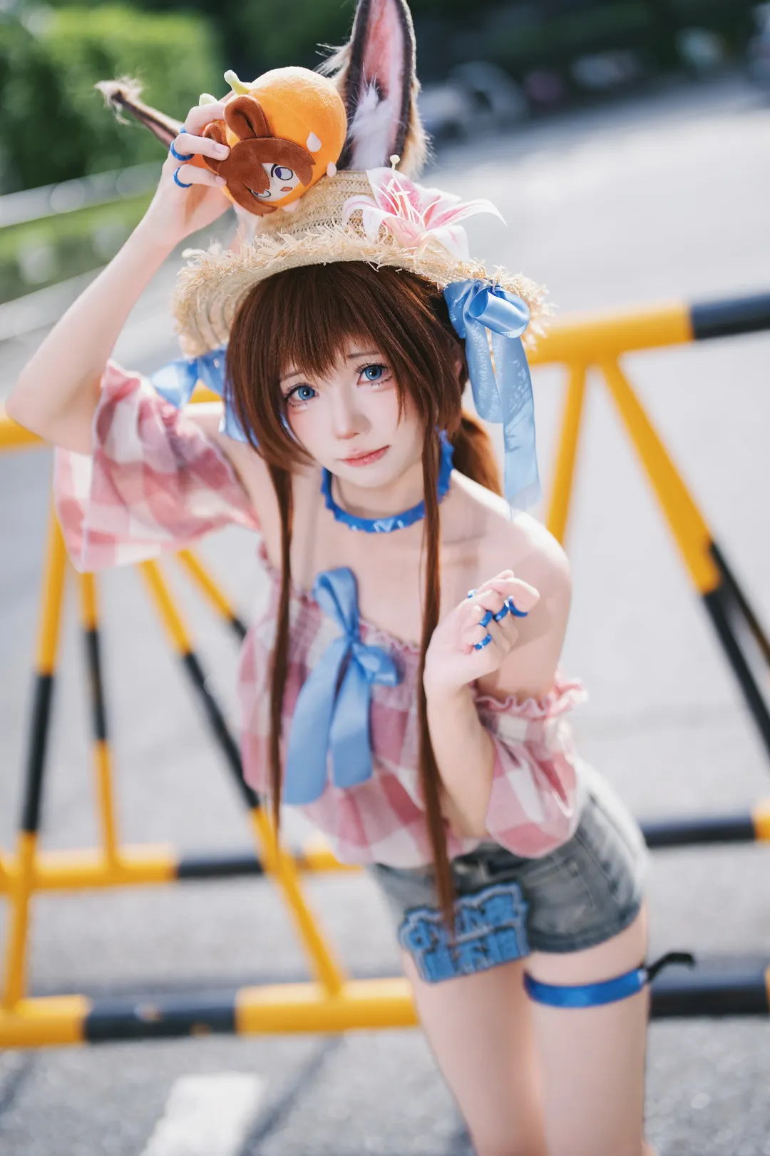 【阿米婭cos】明日方舟夏活萌兔的漫展場照 - 第 8 張