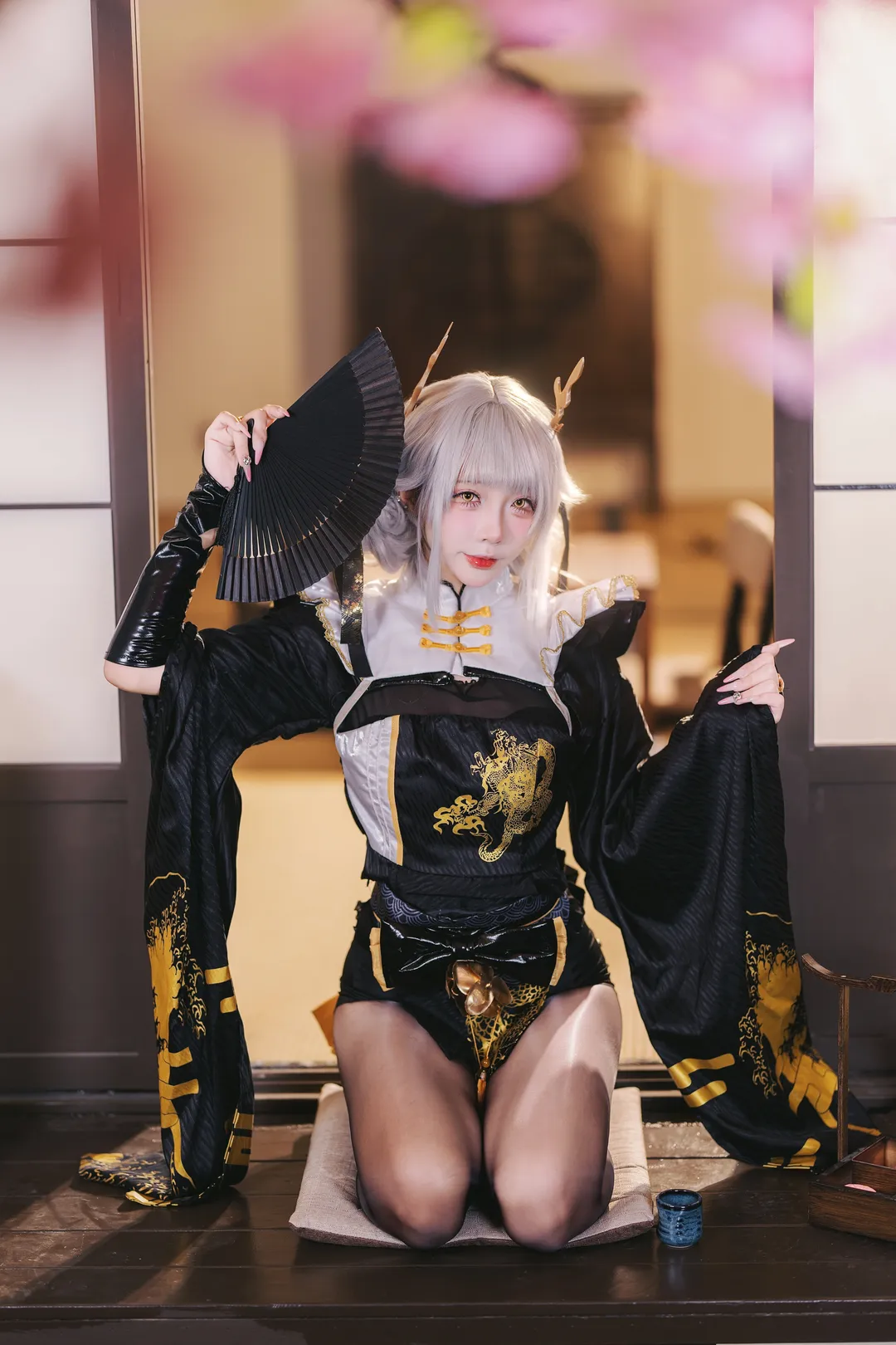 白兔布兰儿cos 胜利女神妮姬带来幸运的兔兔 - 第 1 张