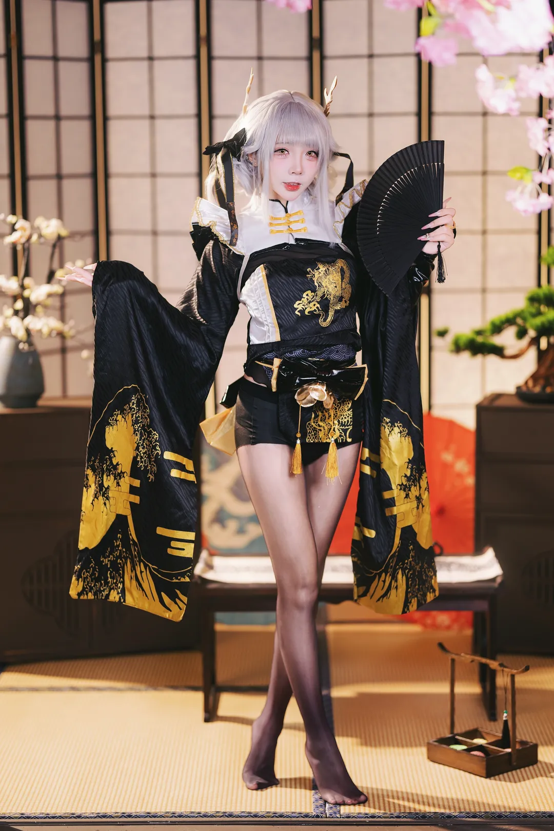白兔布兰儿cos 胜利女神妮姬带来幸运的兔兔 - 第 10 张
