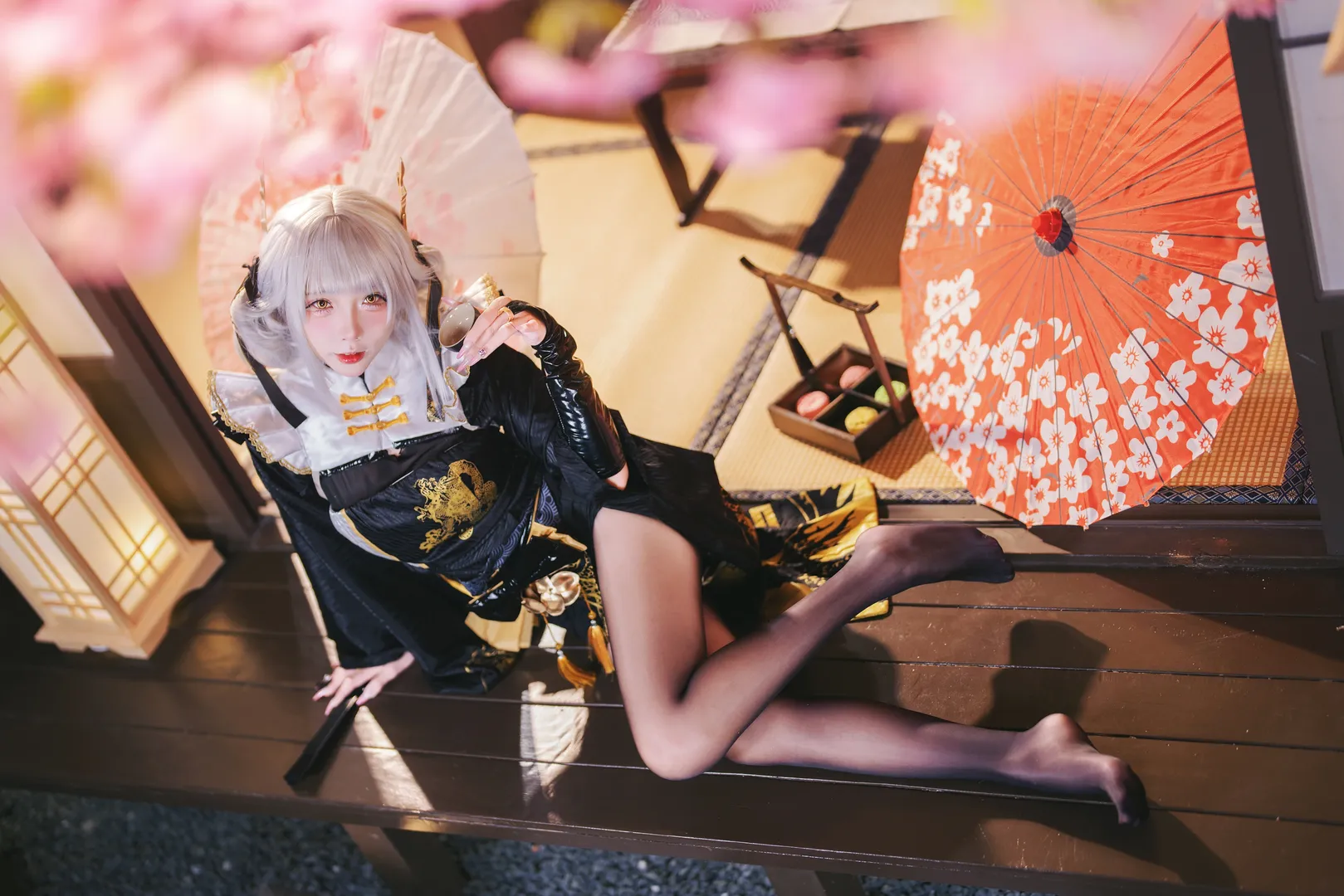 白兔布兰儿cos 胜利女神妮姬带来幸运的兔兔 - 第 7 张