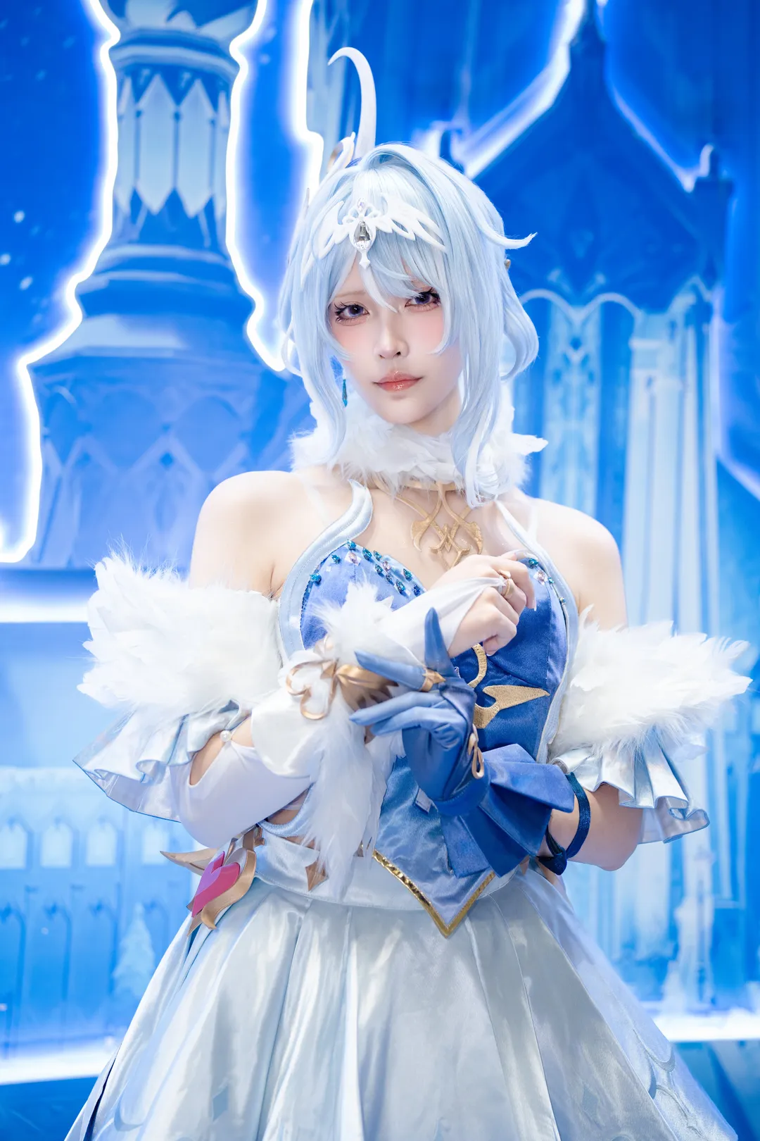 【奧黛塔cos】C108拍攝的冰晶風格正片 - 第 2 張