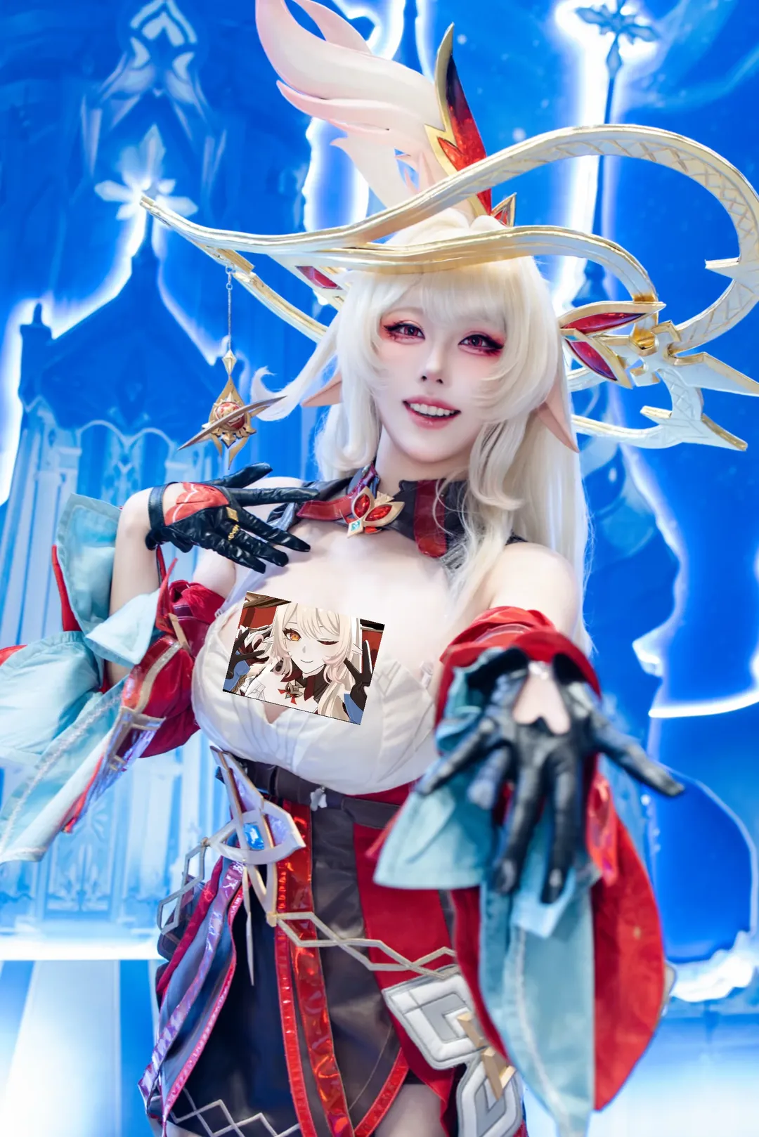 【艾莉丝cos】原神展台上的完美抓拍 - 第 1 张