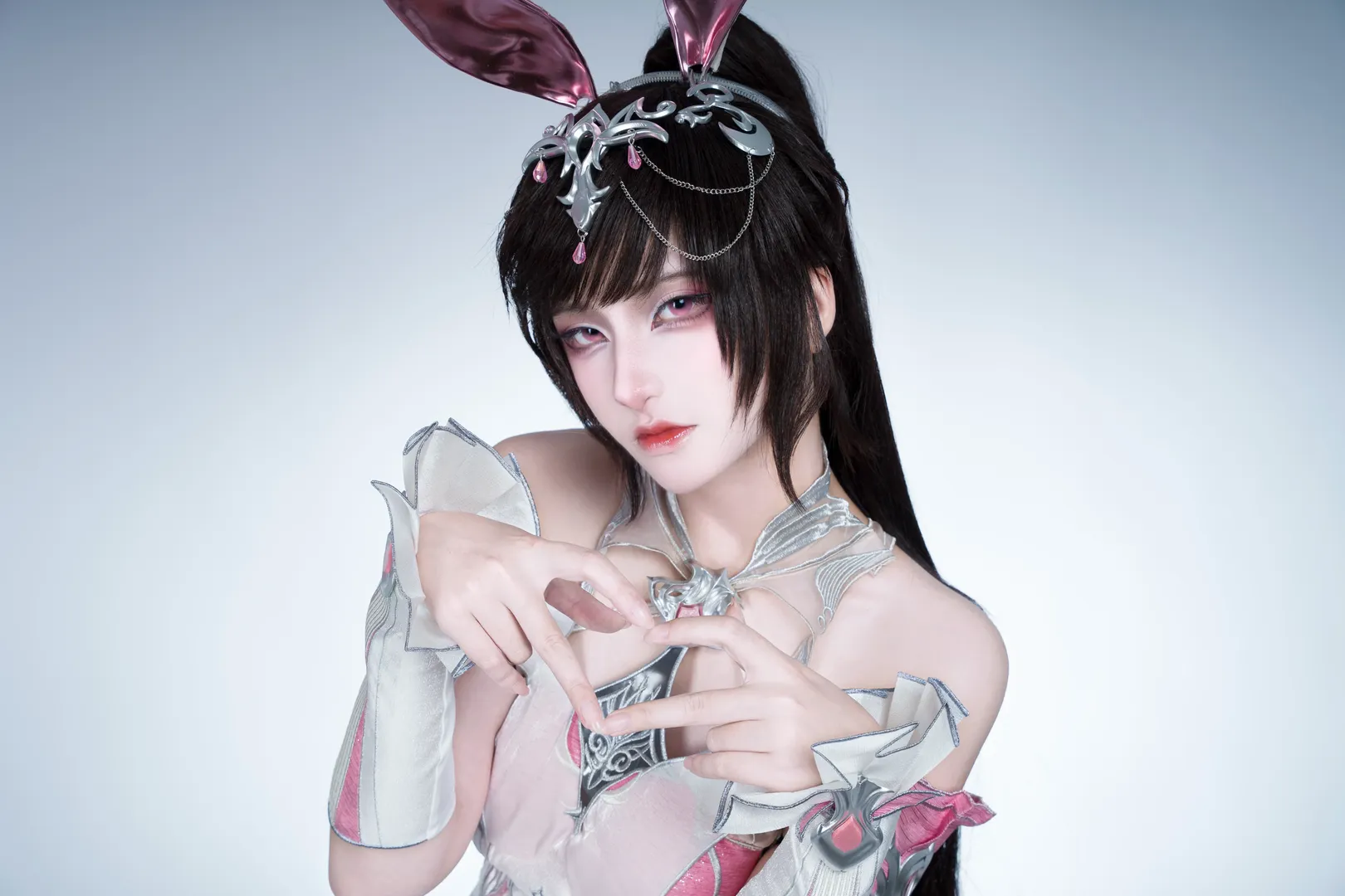 【小舞cos】斗罗大陆兔耳造型棚拍初体验 - 第 3 张
