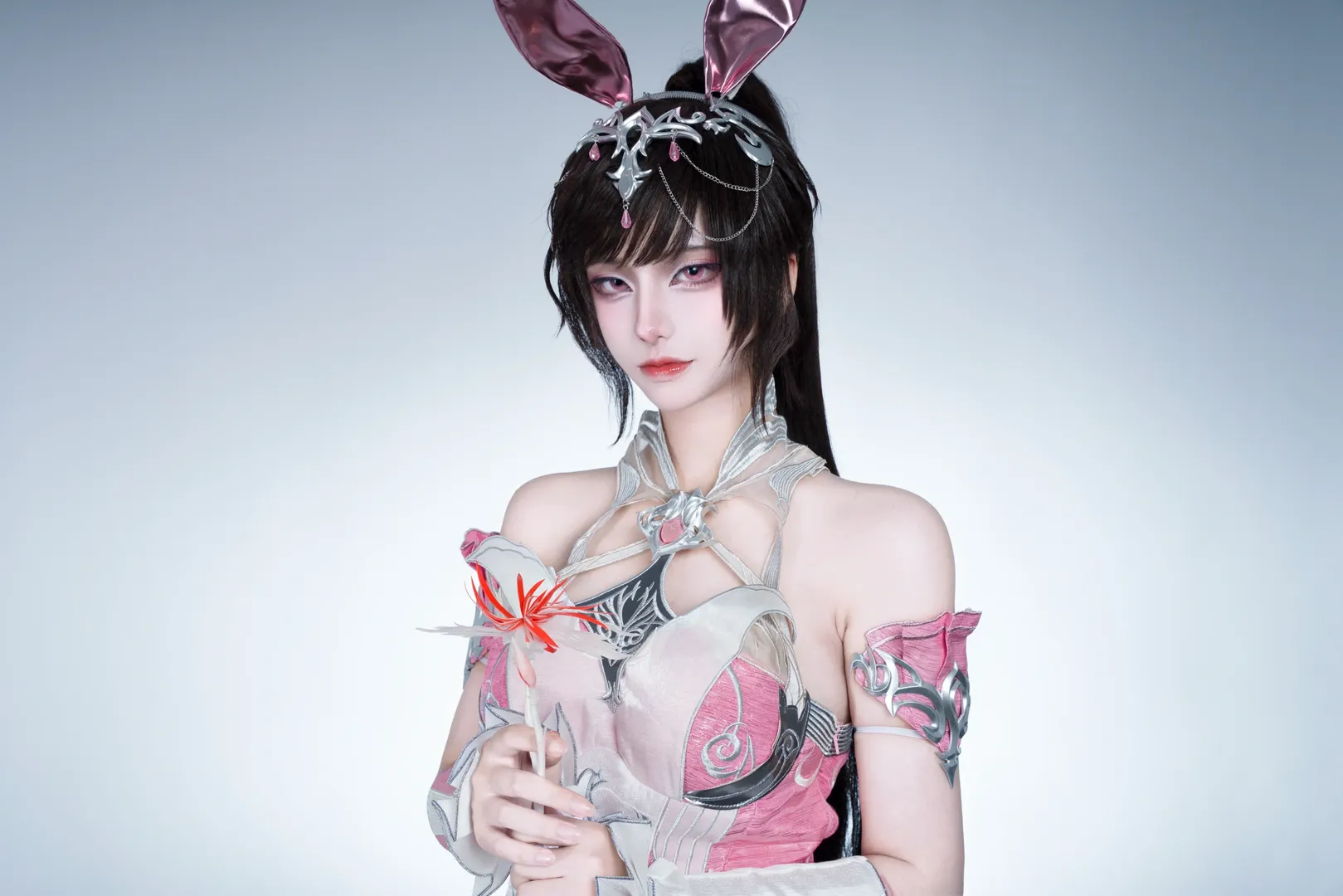 【小舞cos】斗罗大陆兔耳造型棚拍初体验 - 第 7 张