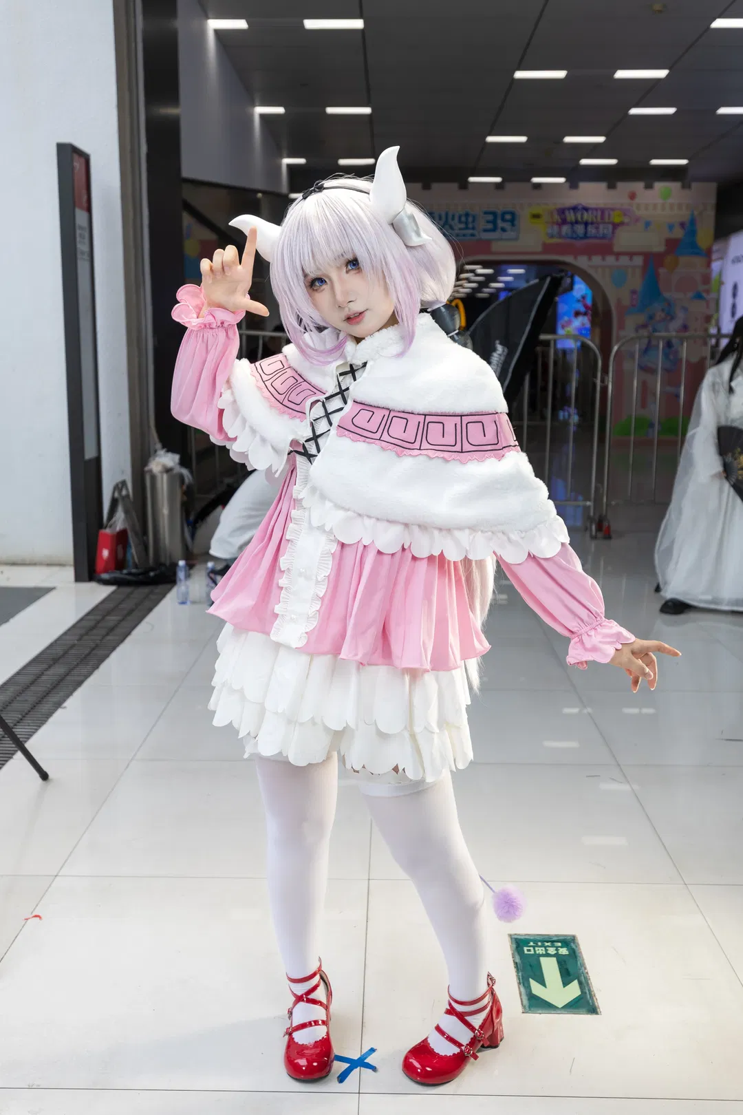 【康娜cos】小林家的龙女仆，捕捉一只超萌的康娜酱 - 第 1 张