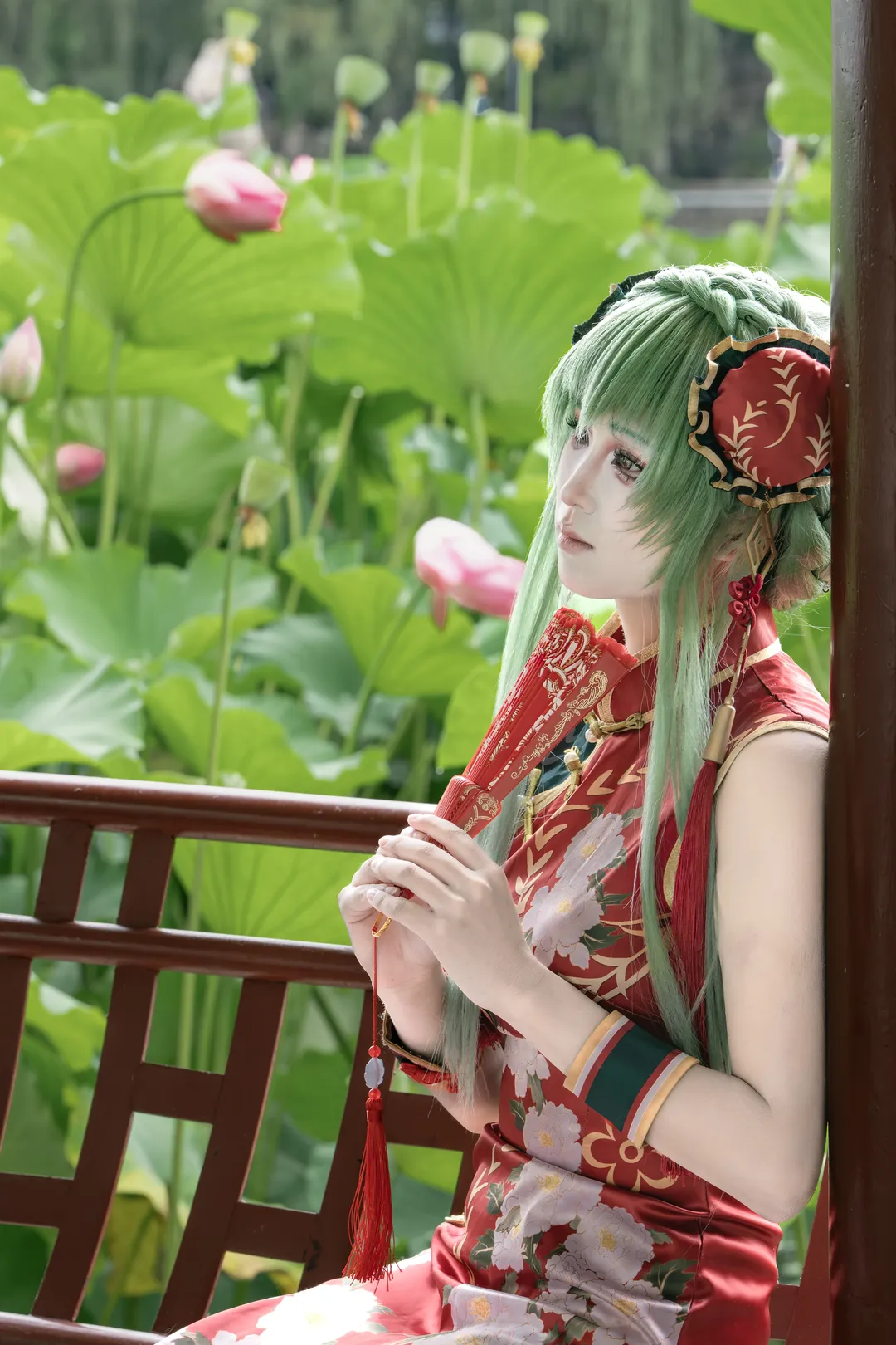【CCcos】反叛的鲁路修 赏尽满池荣枯的旗袍美人 - 第 1 张