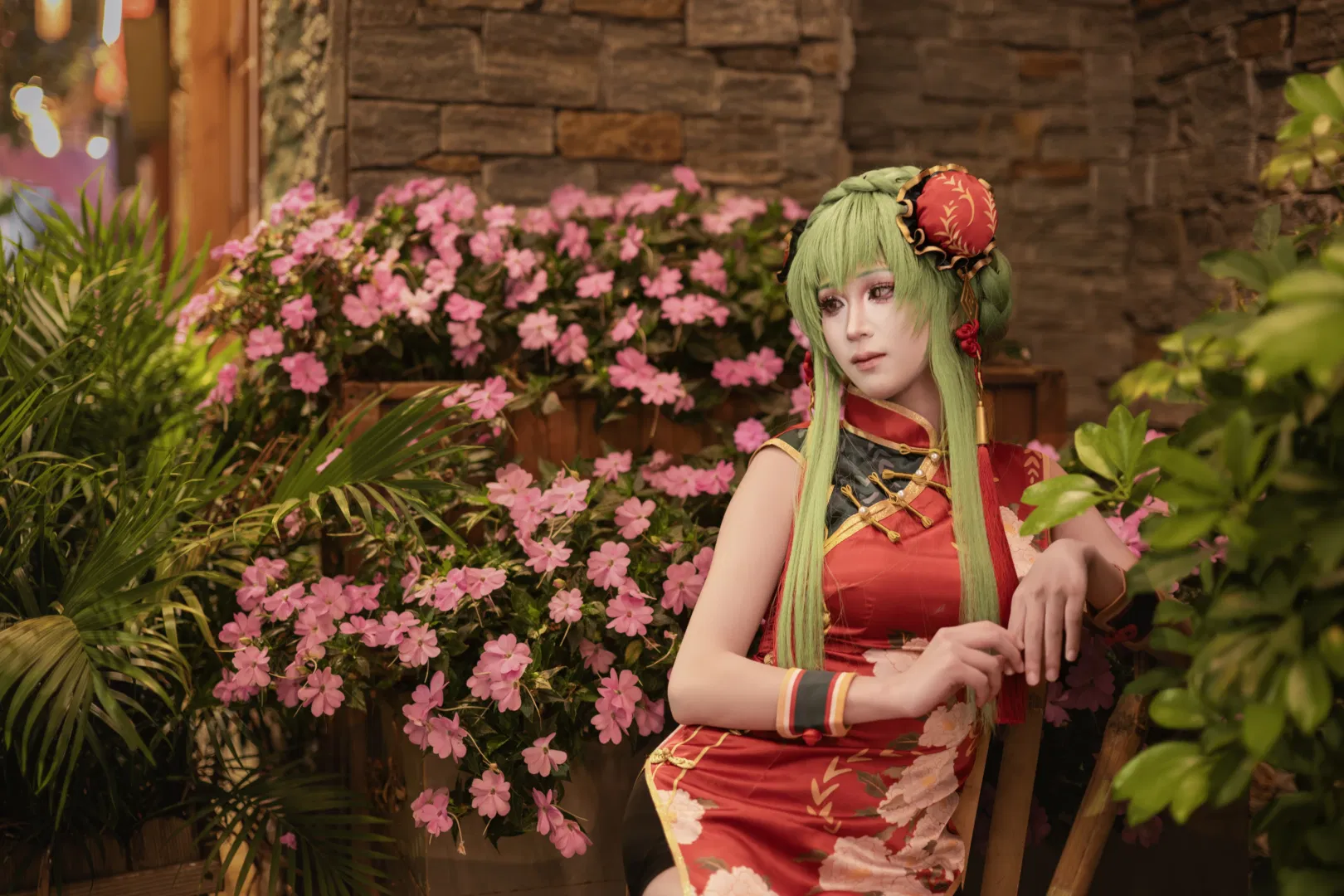 【CCcos】反叛的鲁路修：旗袍魔女夜游古城 - 第 4 张