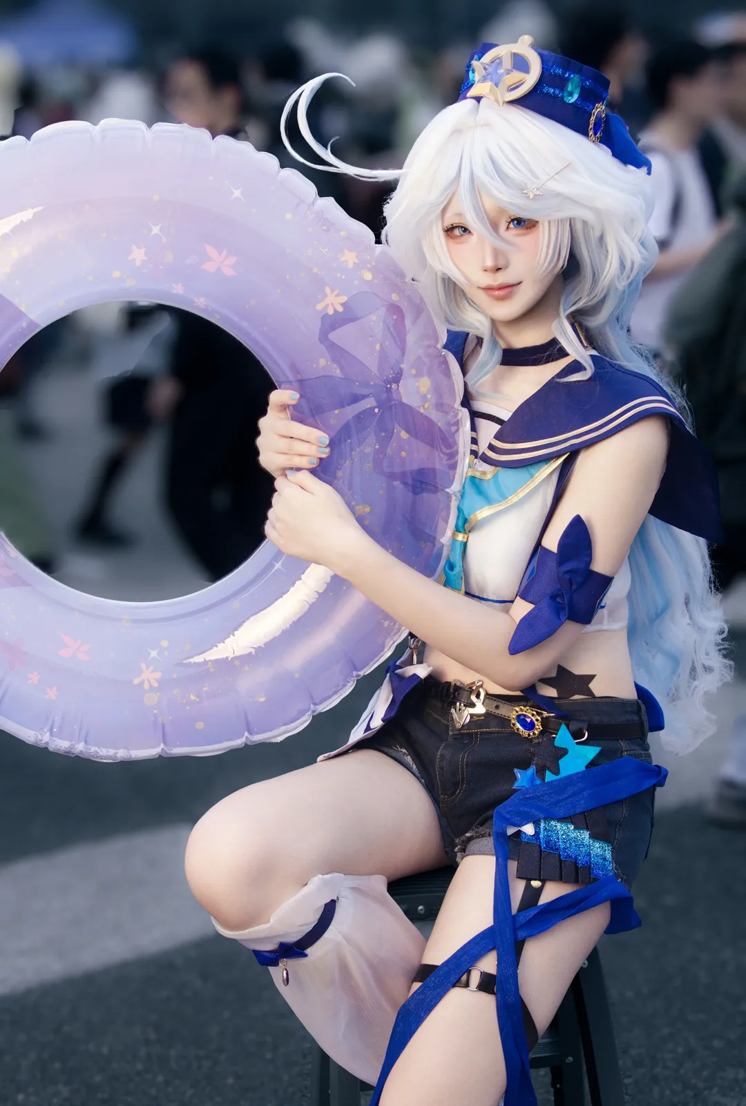 【芙宁娜cos】原神同人造型劳动节漫展返图