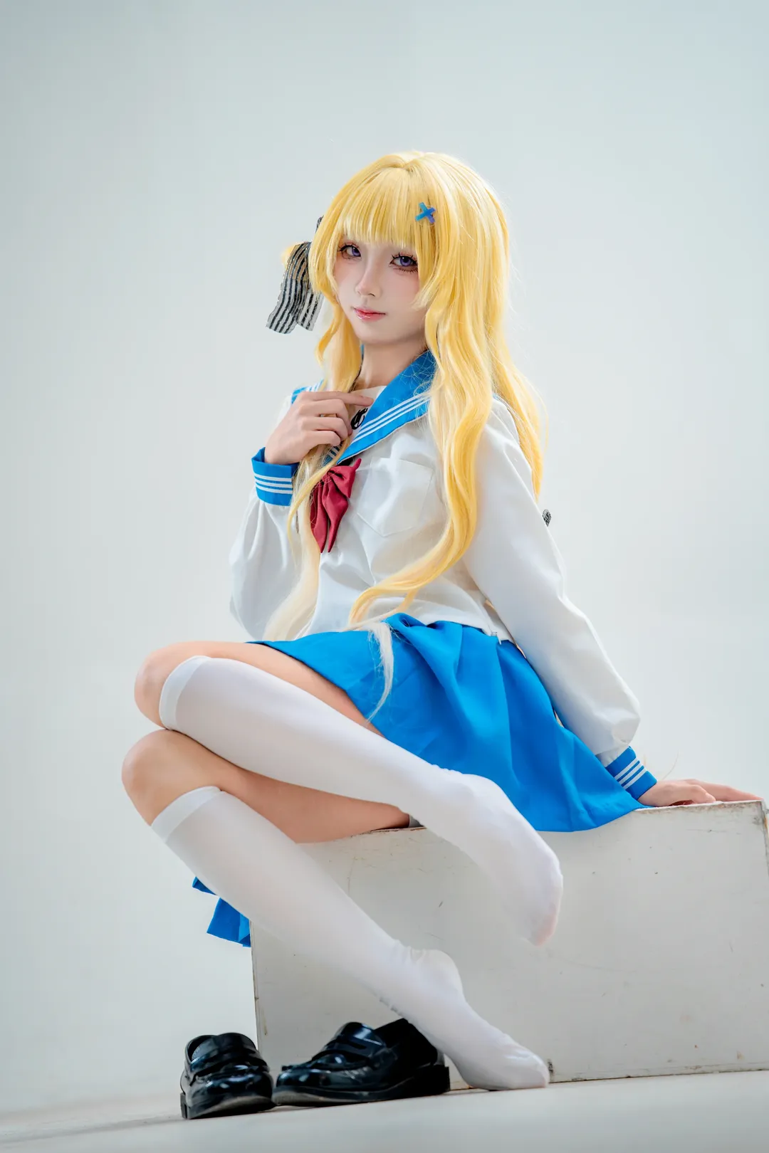 【菲比cos】鳴潮水手服棚拍記錄 - 第 1 張