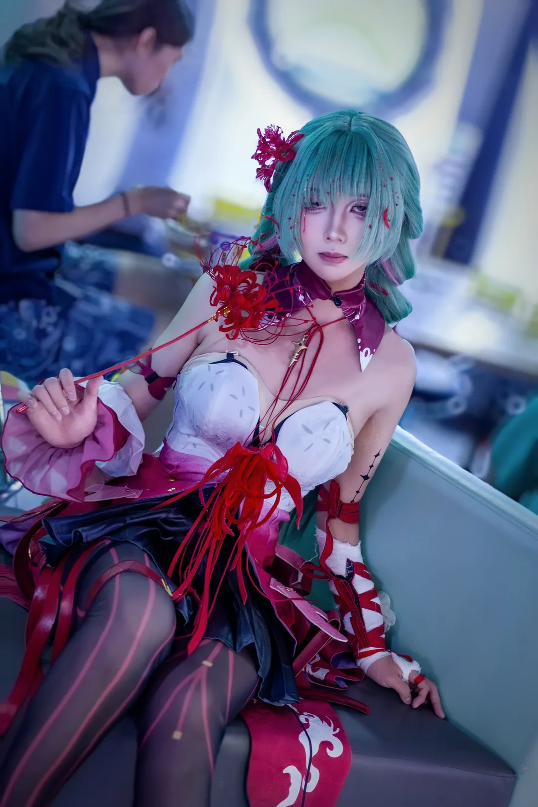 【弗洛洛cos】鳴潮弗洛洛紅白造型漫展攝影記錄 - 第 1 張