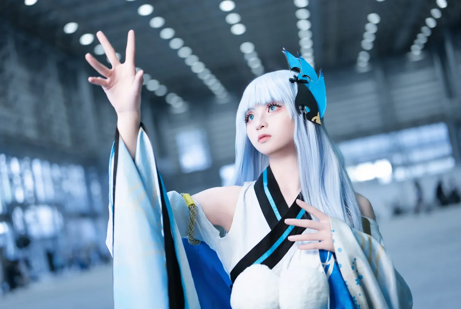 【阴阳师雪女cos】清冷氛围的正片分享 - 第 1 张