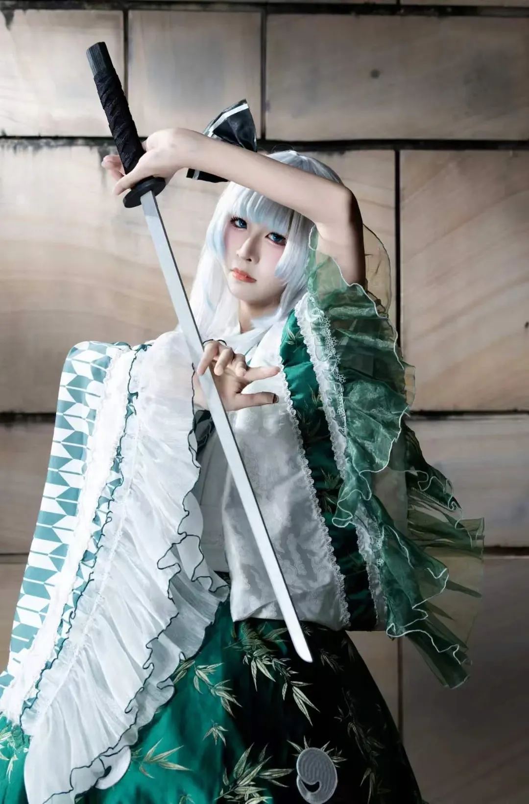【妖梦cos】东方的幽灵庭师，挥舞双刀的瞬间 - 第 1 张
