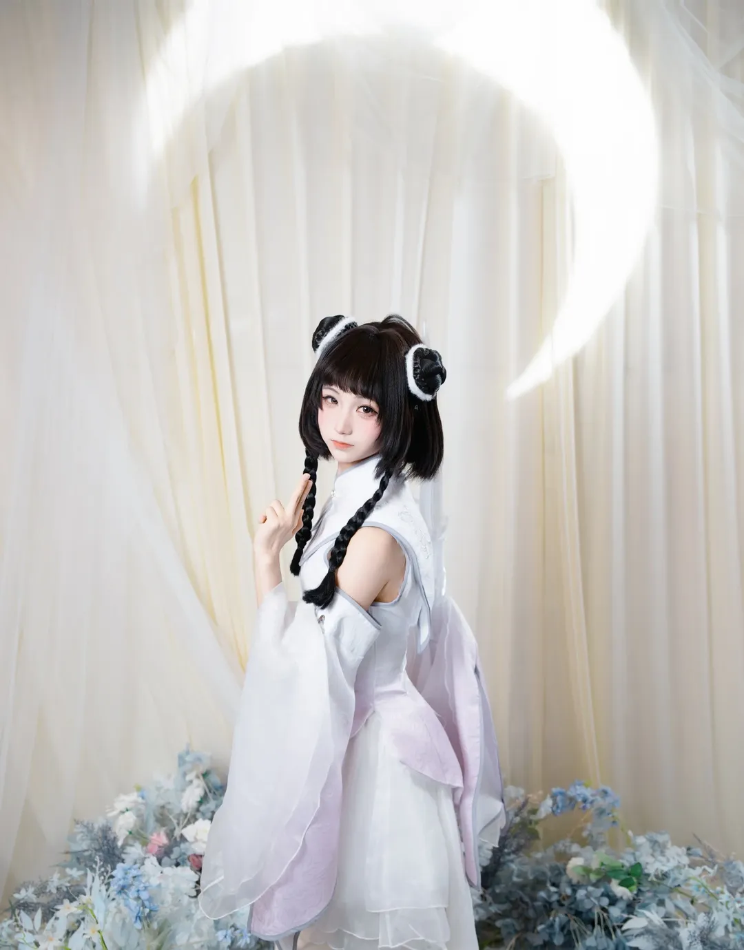 長留山第127代弟子花千骨cos，仗劍走天涯的古風少女 - 第 1 張