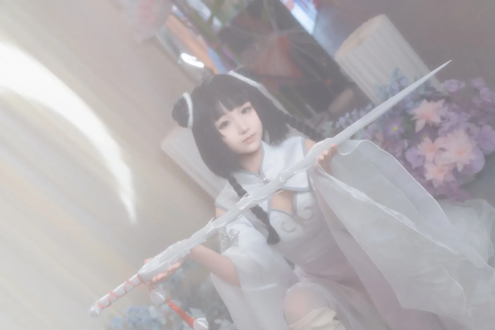 長留山第127代弟子花千骨cos，仗劍走天涯的古風少女 - 第 2 張