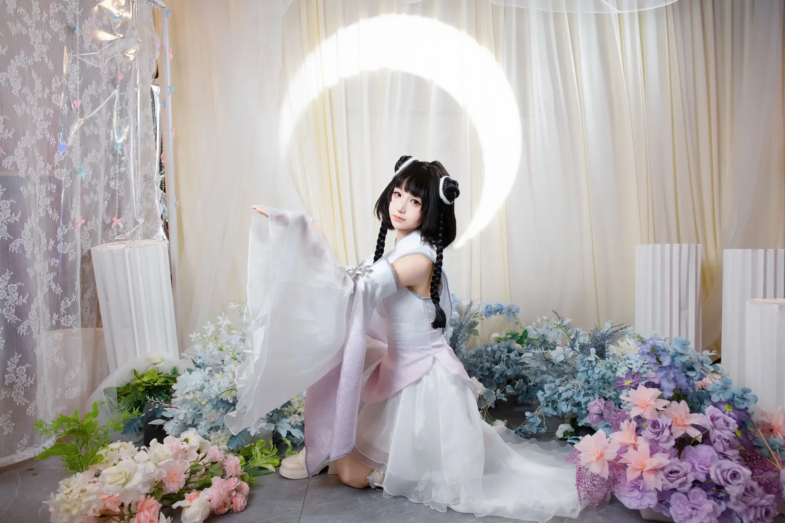 長留山第127代弟子花千骨cos，仗劍走天涯的古風少女 - 第 3 張
