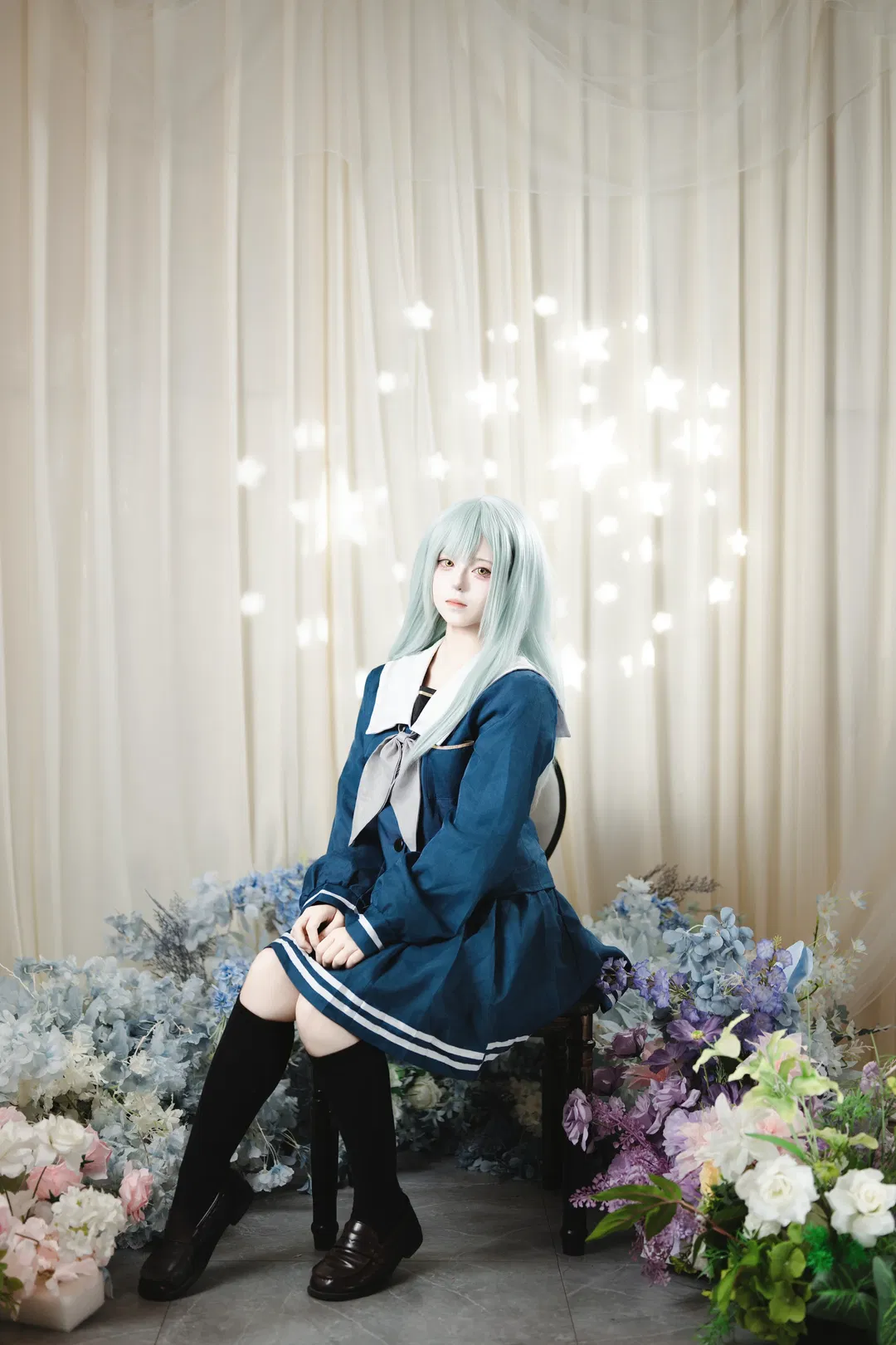 【若叶睦cos】avemujia清冷JK制服少女的内心独白 - 第 2 张