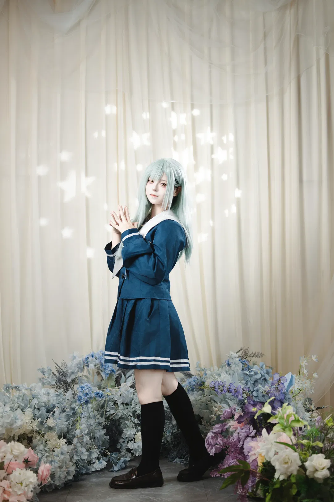 【若叶睦cos】avemujia清冷JK制服少女的内心独白 - 第 3 张