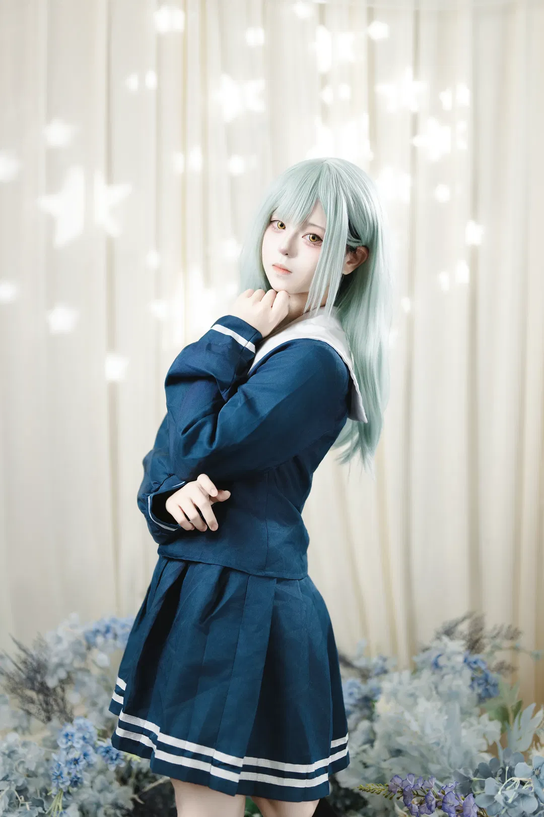 【若叶睦cos】avemujia清冷JK制服少女的内心独白 - 第 4 张