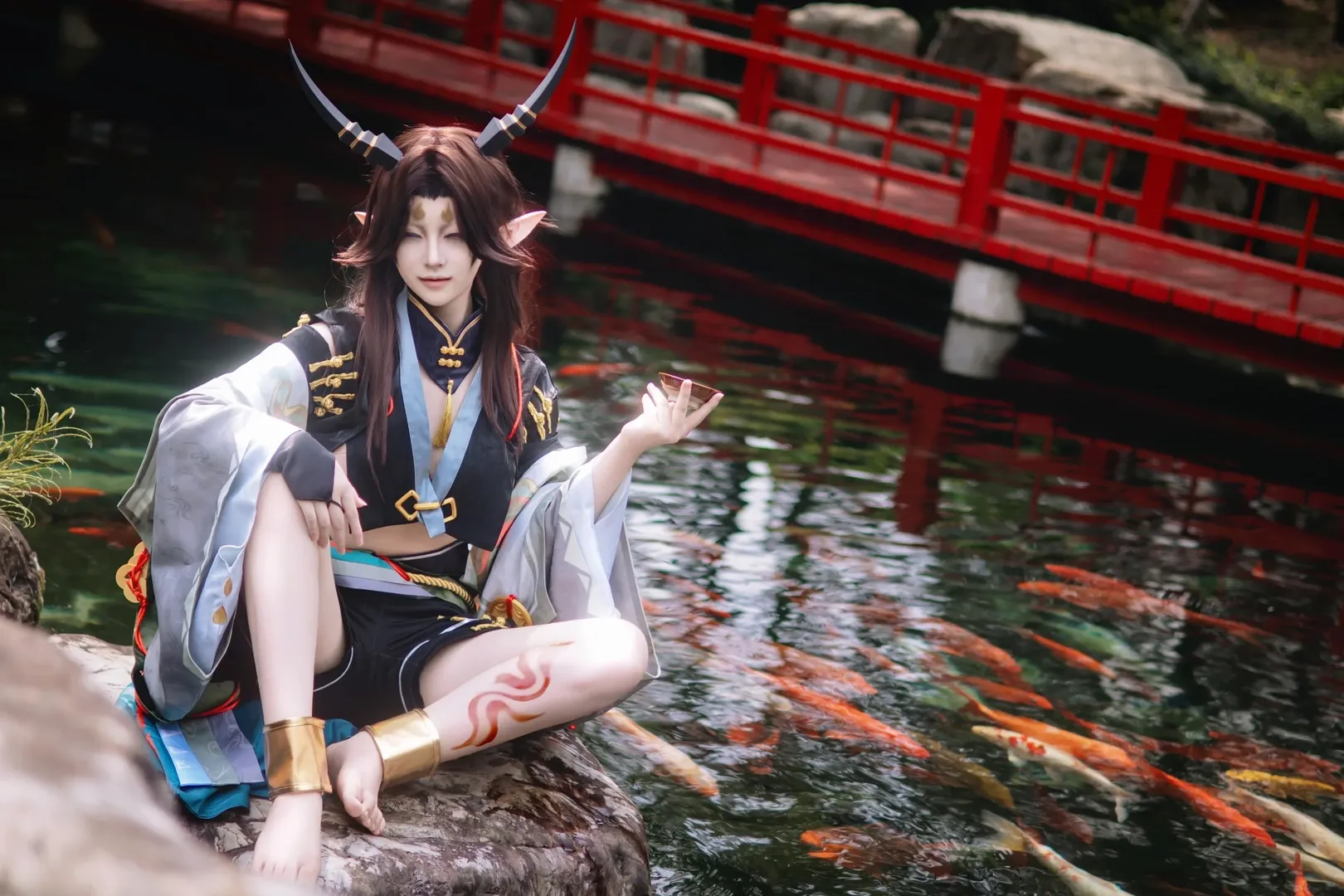 【星熊童子cos】阴阳师神酿星熊童子，都在酒里了 - 第 1 张