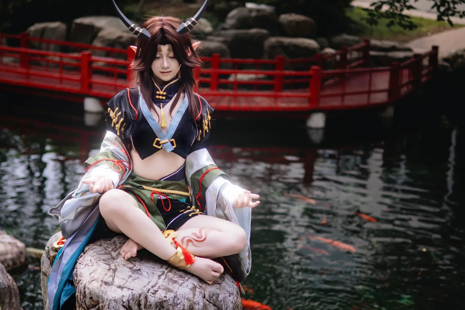 【星熊童子cos】阴阳师神酿星熊童子，都在酒里了 - 第 3 张