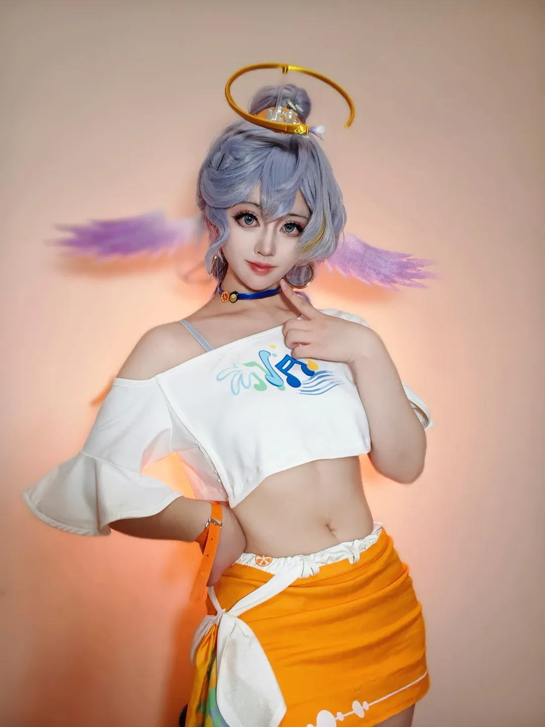 【知更鳥cos】夏日海邊的橙白記憶 - 第 2 張