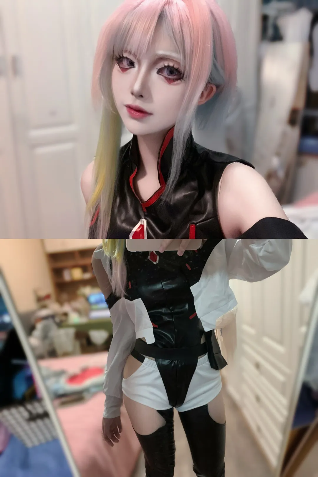 【露西cos】赛博朋克边缘行者的赛博少女瞬间 - 第 2 张
