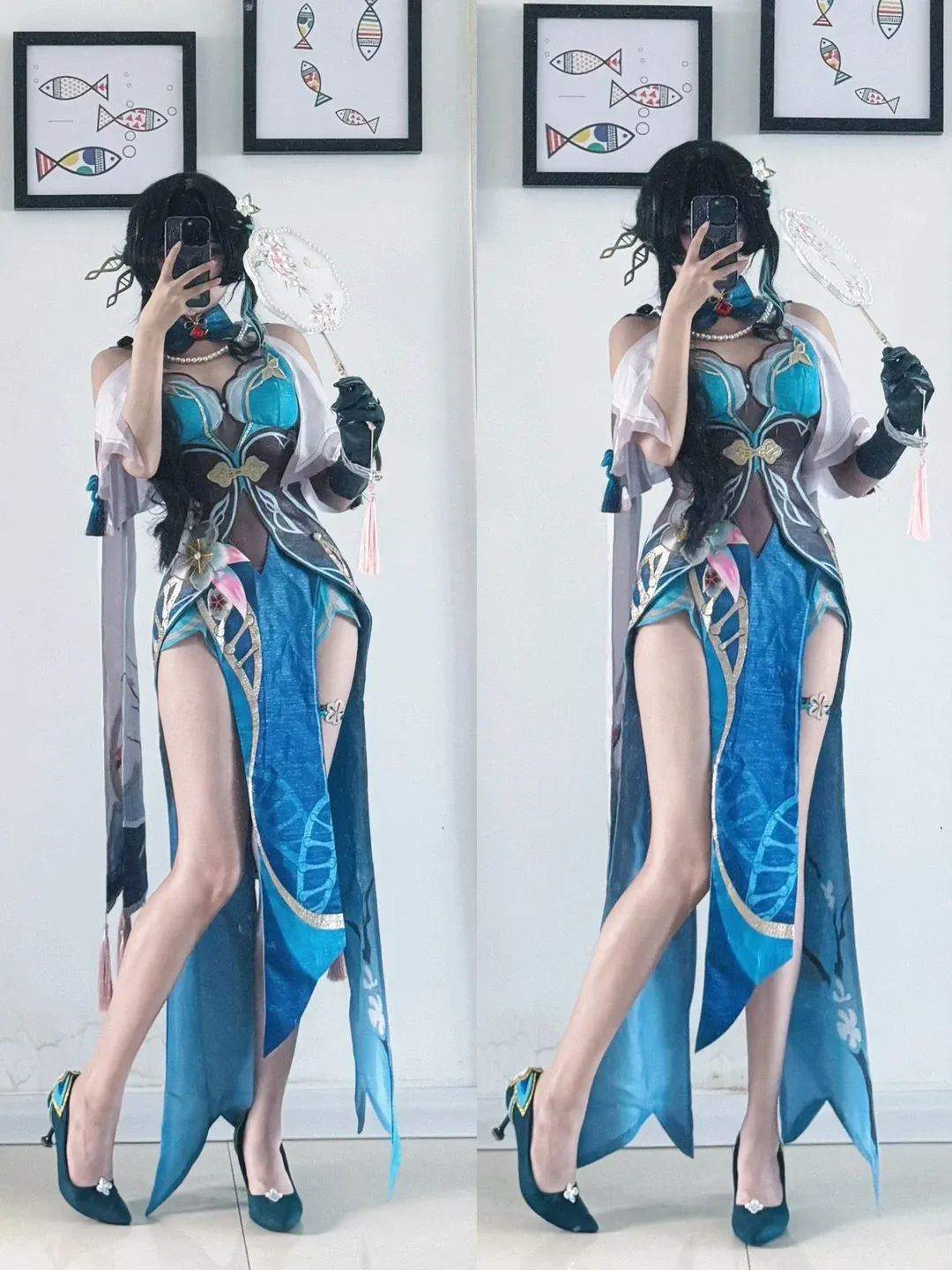【阮梅cos】崩坏星穹铁道绝美旗袍造型分享 - 第 1 张
