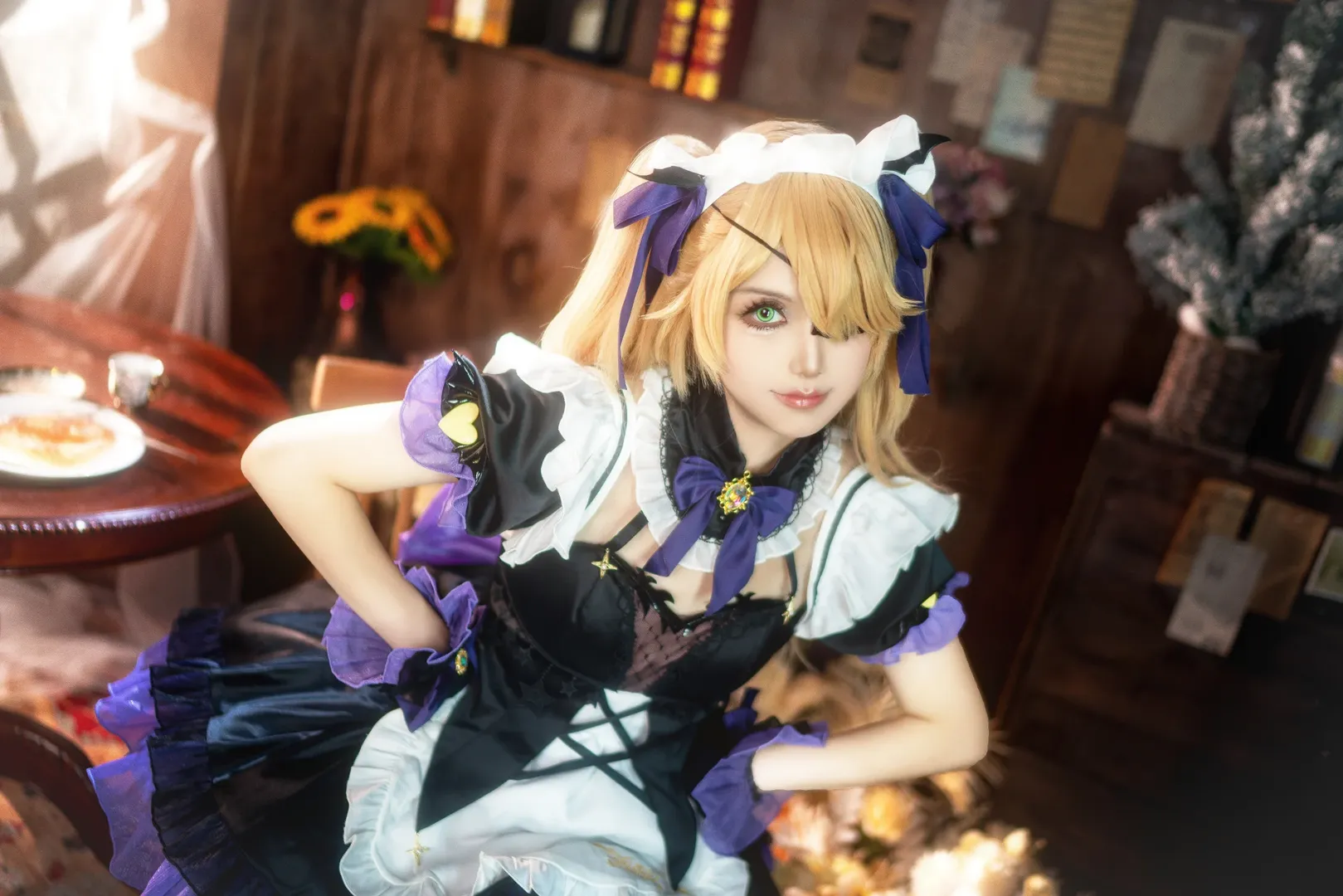 【菲謝爾cos】原神小艾咪的暗夜女僕正片 - 第 3 張