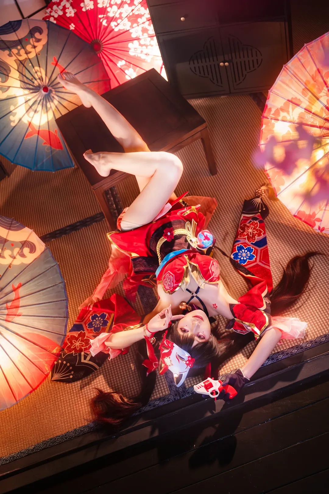 【花火cos】崩壞星穹鐵道，紅黑和風裡的遊戲人間 - 第 2 張