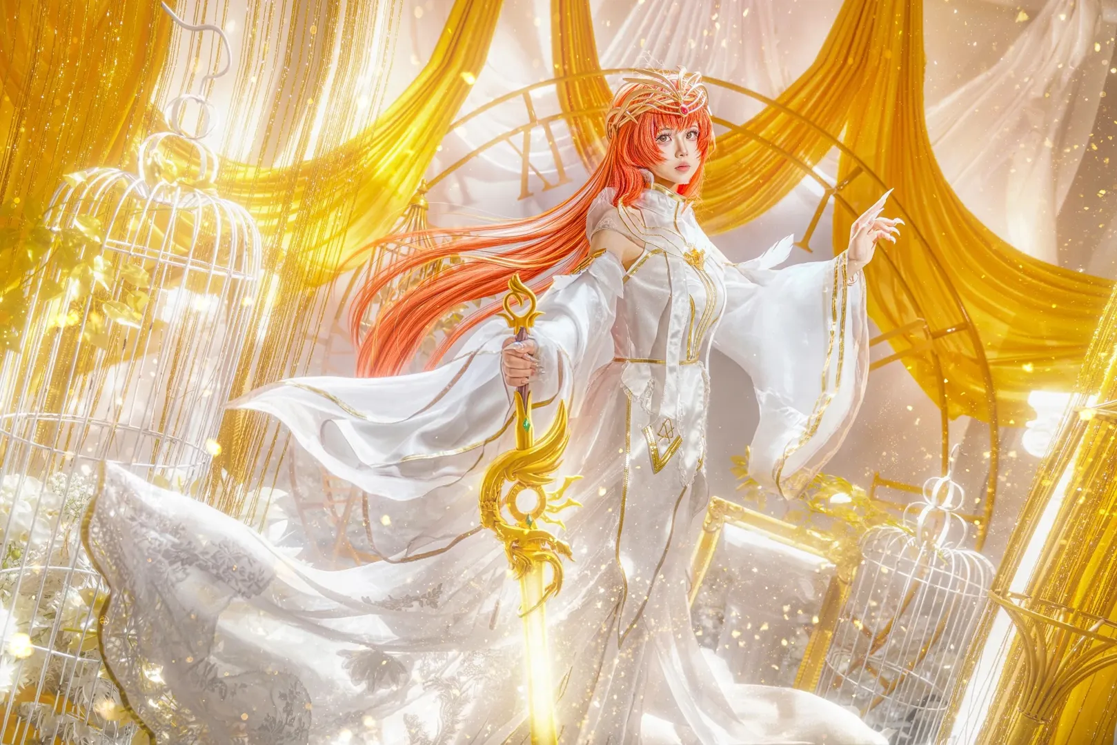 【菲洛cos】星学院白夜极光，辉煌重铸于剑身 - 第 6 张