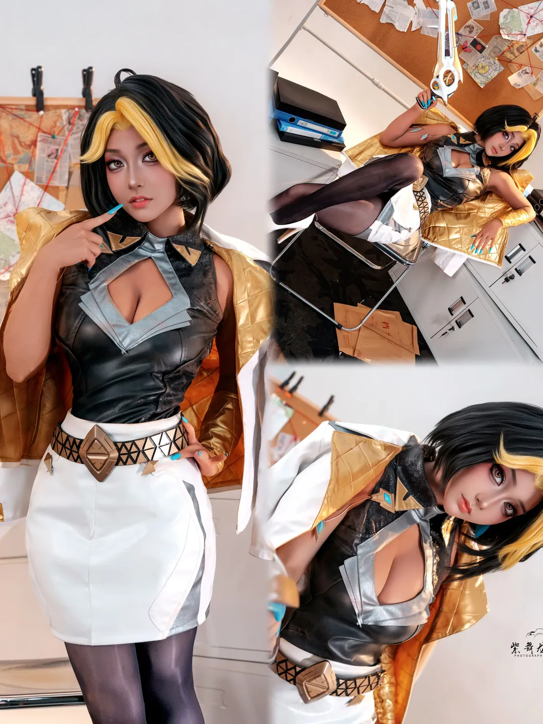 【金驭cos】守望先锋里气场全开的黑皮特工 - 第 1 张
