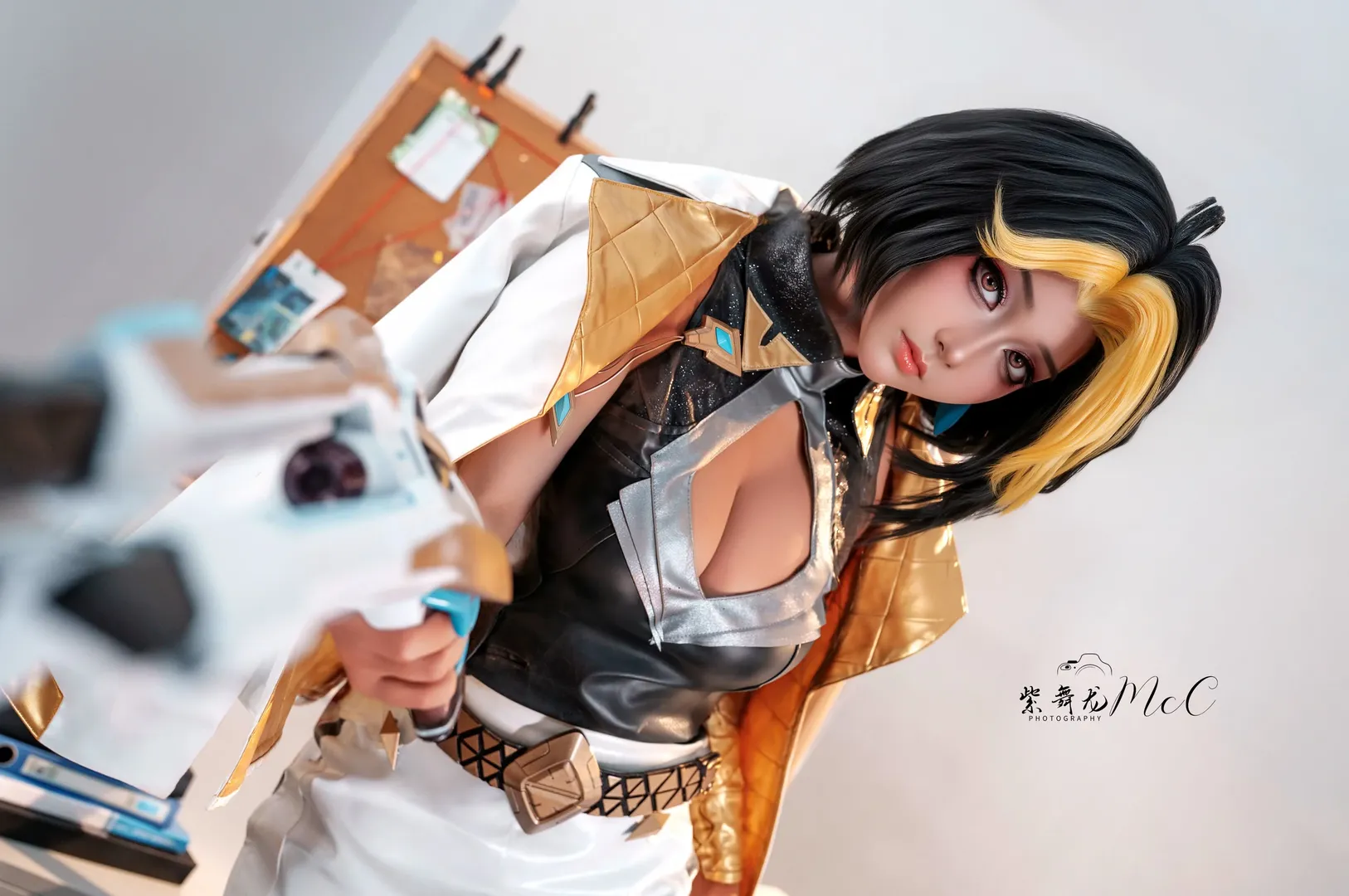 【金驭cos】守望先锋里气场全开的黑皮特工 - 第 2 张