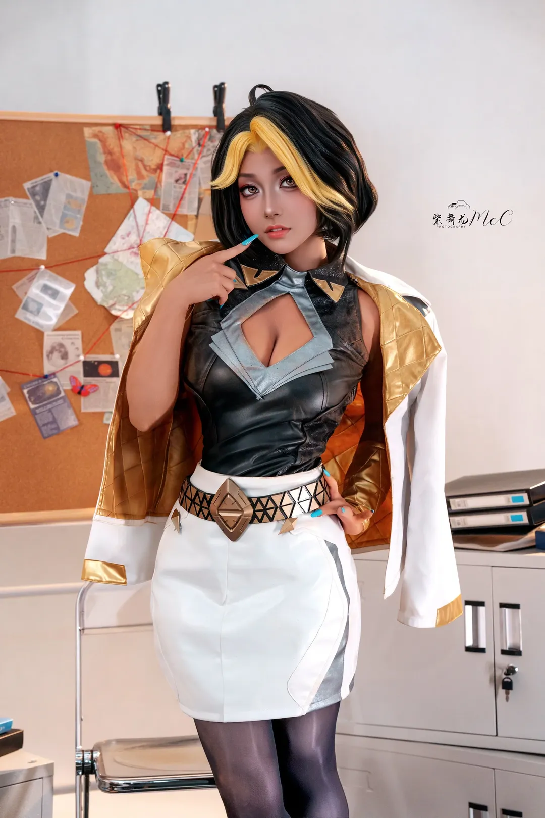 【金驭cos】守望先锋里气场全开的黑皮特工 - 第 4 张