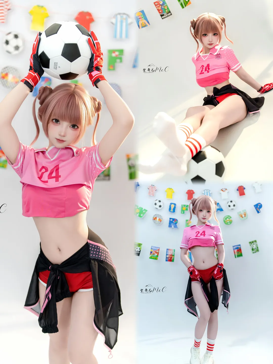 【藍夢cos】永劫無間足球主題正片，吃我一腳！ - 第 1 張